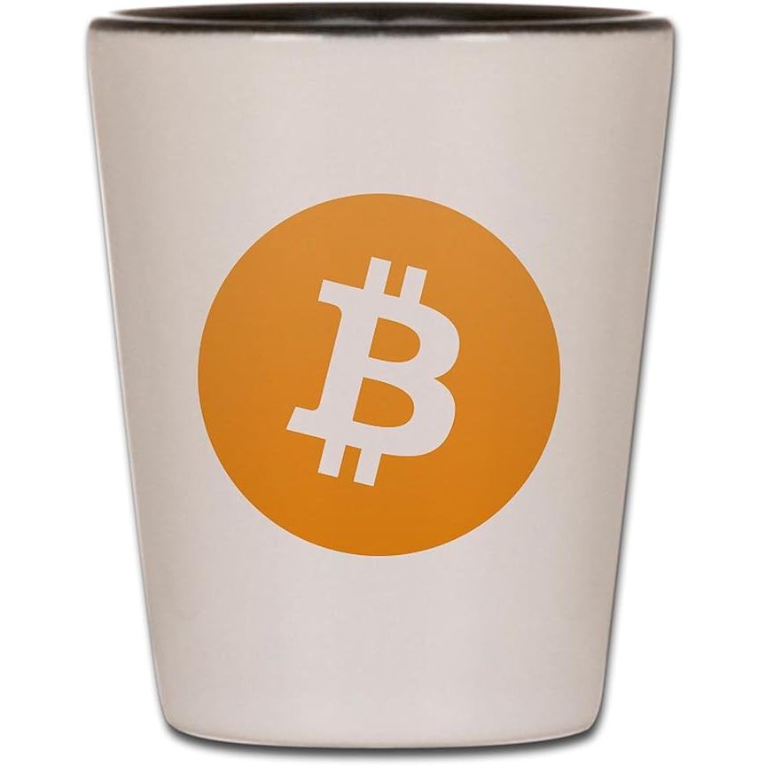 CafePress is an online retailer that allows customers to customize and purchase a wide variety of products, including clothing, accessories, and home goods. One of their popular items is the Bitcoin Logo Unique and Funny Shot Glass.