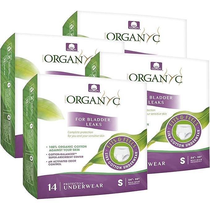 Organyc Bladder Control Underwear for Women is a specially designed product made from organic cotton that provides protection for women dealing with incontinence. These underwear offer leak protection, odor protection, and are suitable for individuals with sensitive skin.