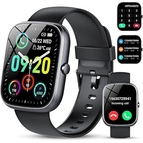 A smartwatch is a wearable device equipped with various features such as timekeeping, health monitoring, and connectivity to smartphones. The 1.