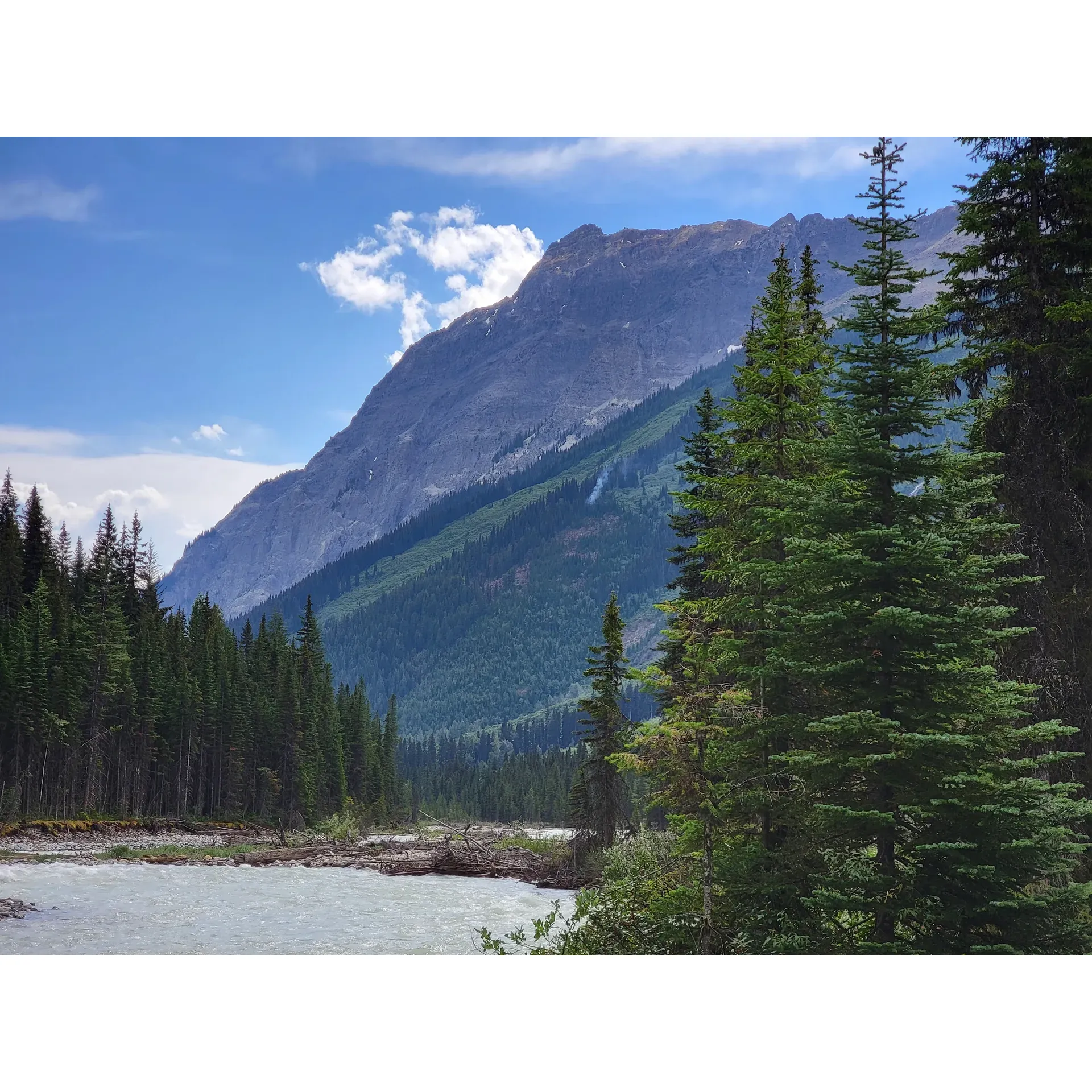 Cairnes Creek Recreation Site is a celebrated outdoor destination steeped in cultural significance and historical lore. Offering an authentic wilderness experience, this recreation site is the perfect starting point for adventurers looking to trace the footsteps of First Nations and early European explorers on a storied trail through the majestic Rocky Mountains.

This well-maintained site invites nature lovers and history enthusiasts alike to embark on an 11.6km journey that traverses the scenic terrain from the Blaeberry River to Howse Pass. Managed attentively by Recreation Sites and Trails, visitors can feel confident in a safe and rewarding adventure through this portion of the path. The trail is prized for connecting to the wider network that continues for 26km beyond Howse Pass into Banff National Park, reaching all the way to the Saskatchewan River, offering extended exploration opportunities for the intrepid hiker.

Cairnes Creek Recreation Site is a tribute to the historic trade routes that once provided passage to bison for First Nations peoples and served European traders in their quest to penetrate the heart of British Columbia. Its natural beauty is matched by the depth of its historical resonance, where the spirit of explorer and fur trader David Thompson still whispers in the rustling leaves of the dense woodland.

Whether seeking a day hike suffused with the echoes of early trade expeditions or planning a more extended trek across this legendary passage, Cairnes Creek Recreation Site provides a serene and picturesque backdrop. With crisp mountain air, the gentle flow of the Blaeberry River, and the awe-inspiring presence of the Rocky Mountains, the site promises an unforgettable experience where history and nature embrace. Description by ChatGPT.