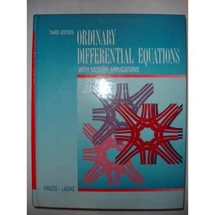 Ordinary Differential Equations With Modern Applications image