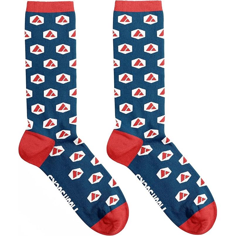 Avalanche AVAX Socks are novelty socks designed for both men and women who are fans of cryptocurrency, particularly Avalanche AVAX. These fun socks feature unique designs related to the blockchain technology and cryptocurrency world, making them a perfect gift for crypto enthusiasts.