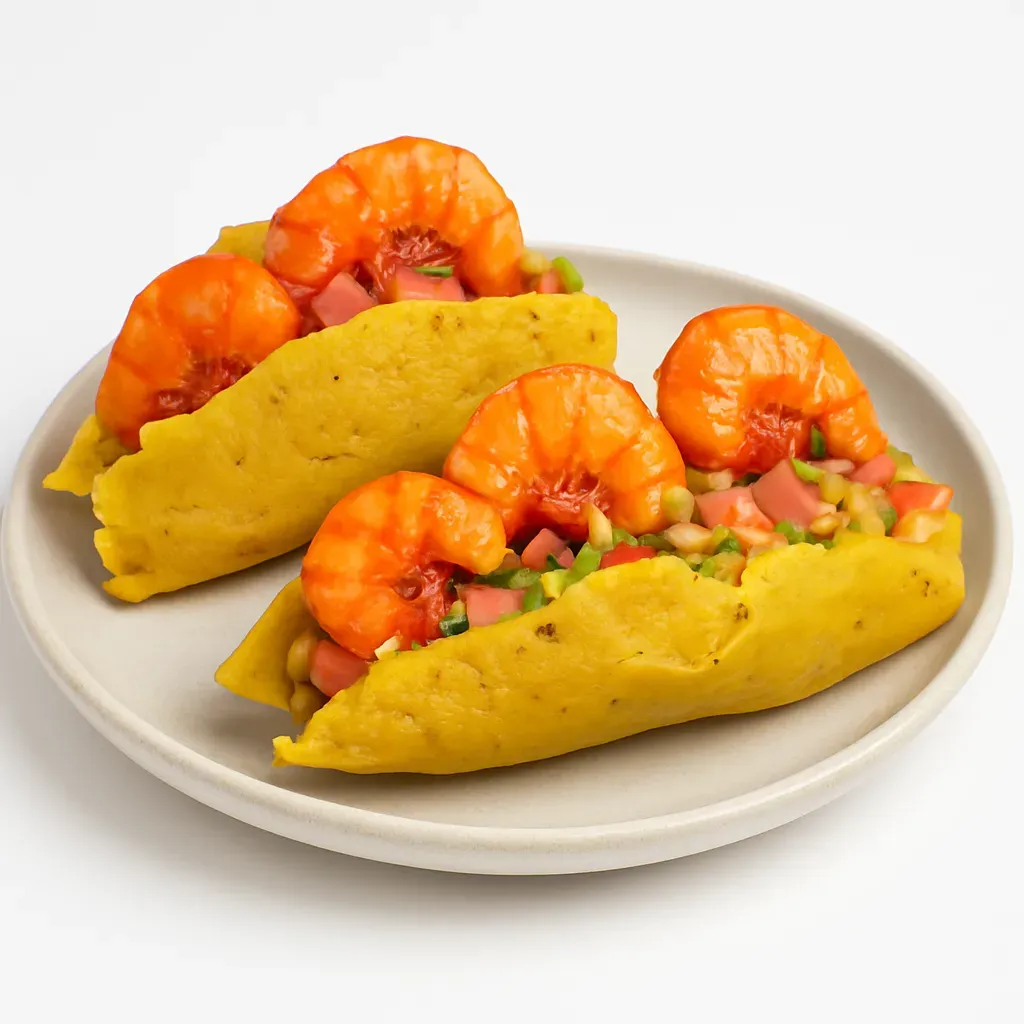 Delight in the authentic flavors of Bahia with Abará, a cousin to the famous Acarajé. This steam-cooked dish encapsulates rich, savory essence using black-eyed peas, shrimp, and a blend of nuts and spices, perfect as a street food or appetizer.