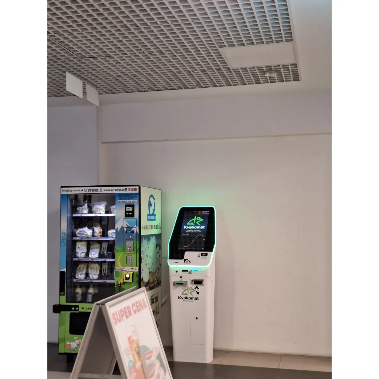 Bitcoin ATM Kvakomat is located at Pri Hrubej lúke 2, 841 02 Bratislava-Dúbravka, Slovakia. This ATM allows users to buy and sell Bitcoin using cash transactions. The Kvakomat ATM offers a convenient way for individuals to access the cryptocurrency market and make transactions without needing to use online exchanges.

The Bitcoin ATM Kvakomat operates 24/7, providing users with access to their Bitcoin holdings at any time of the day or night. The ATM is equipped with a user-friendly interface, making it easy for both experienced and novice users to buy or sell Bitcoin. Additionally, the ATM provides a secure and anonymous way for individuals to conduct their cryptocurrency transactions in person, without needing to disclose personal information.

With the increasing popularity of Bitcoin and other cryptocurrencies, Bitcoin ATM Kvakomat in Bratislava offers a convenient and accessible way for individuals to participate in the digital currency market. Whether users are looking to buy Bitcoin as an investment or to make purchases with the cryptocurrency, this ATM provides a simple and efficient way to exchange cash for Bitcoin and vice versa. Description by ChatGPT.