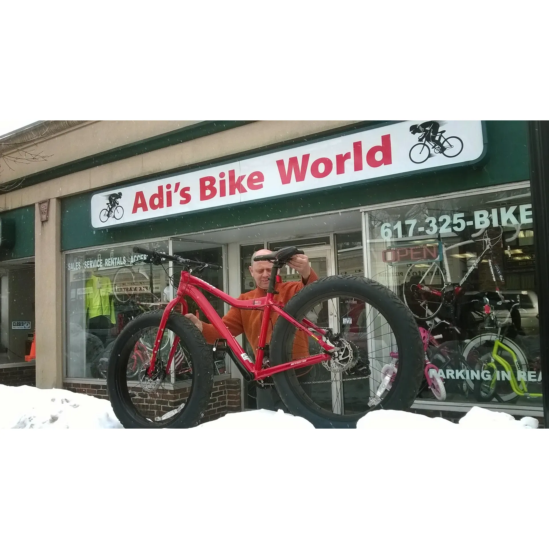 Adi's Bike World is a premier bicycle shop that has become a beacon of excellence in the local cycling community through its dedication to quality products and outstanding service. Renowned for a wide selection of hybrid bikes that cater to varying budgets, Adi's has earned a reputation for sealing deals with a fair and personable approach, making every customer feel valued. With reasonable pricing and an impressive two-year warranty on their bikes, this shop stands out from the competition, showcasing a commitment to customer satisfaction and trust.

The shop transcends the traditional retail experience by offering a warm, customer-centric approach even beyond regular business hours. Patrons recount experiences of exceptional assistance right before closing time, with staff members going the extra mile to ensure their children's bicycles are perfectly fitted, adjusted, and securely loaded into their vehicles. This attentiveness has earned Adi's Bike World high recommendations from parents seeking a pleasant and supportive buying experience.

Moreover, the service department at Adi's Bike World is equipped to handle a broad range of repair needs with skill and efficiency, as evidenced by their quick response in fixing specialized equipment such as jogger strollers at no additional charge. This approach highlights the shop's broader ethos of fostering goodwill through great service, placing value not only on transactions but on building enduring relationships with their clientele.

Adi himself is described as not just a smart businessman but also one who is attuned to the needs of riders, providing swift and reliable solutions for unexpected breakdowns. The staff’s readiness to confront emergency repairs even if a patron cannot immediately pay illustrates a deep-seeded culture of trust and service within the establishment.

The glowing recommendations for Adi's Bike World encapsulate its status as a trusted local business that excels in customer service, good value, and a caring, knowledgeable team. Enthusiastic endorsements for the shop come from customers who've not only experienced their impeccable service but are eager to return and continue to support this gem within the cycling community. Description by ChatGPT.