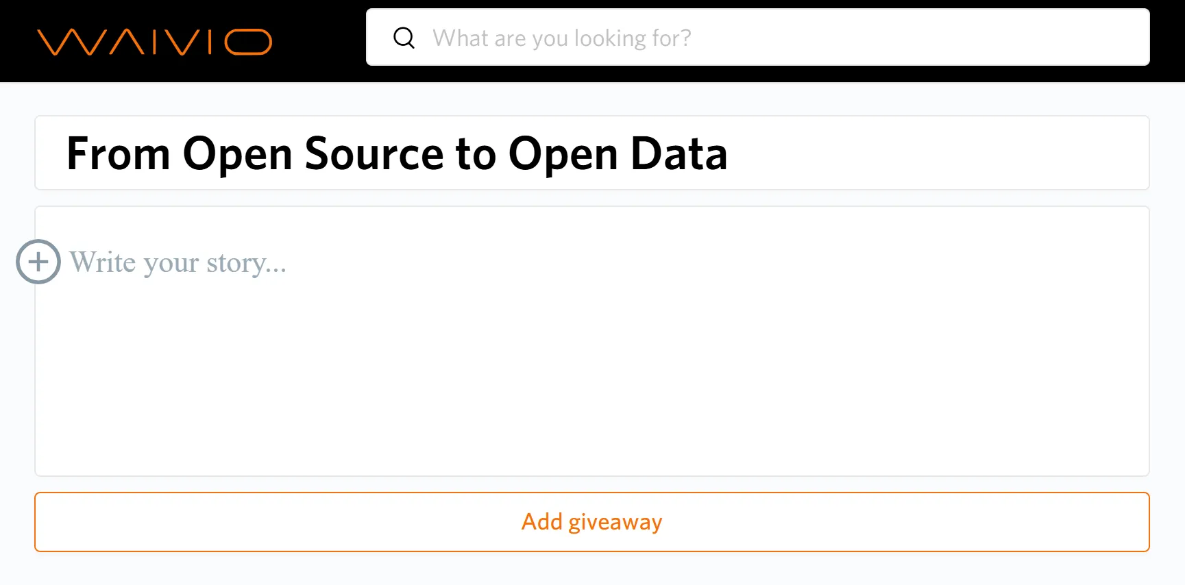 Giveaways on Posts and Other Updates