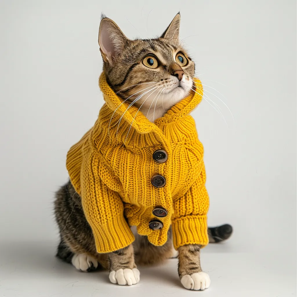 Clothing - Fashionable and Functional Clothing for Cats: Comfort and Style for Every Feline 