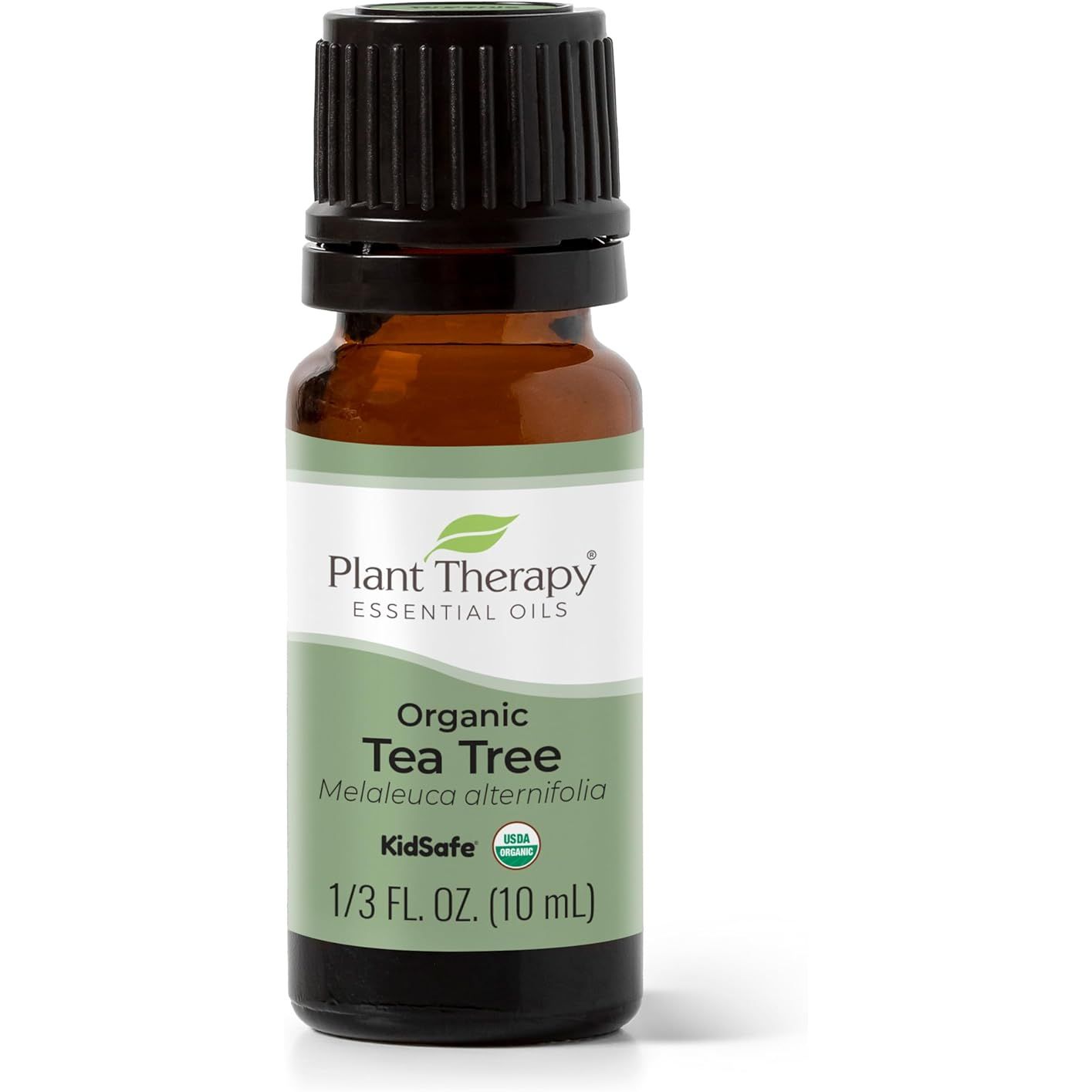 Plant Therapy Organic Tea Tree Oil is a 100% pure, USDA certified organic essential oil known for its therapeutic properties. It is undiluted and natural, making it a popular choice for aromatherapy, skincare, haircare, and nail care.