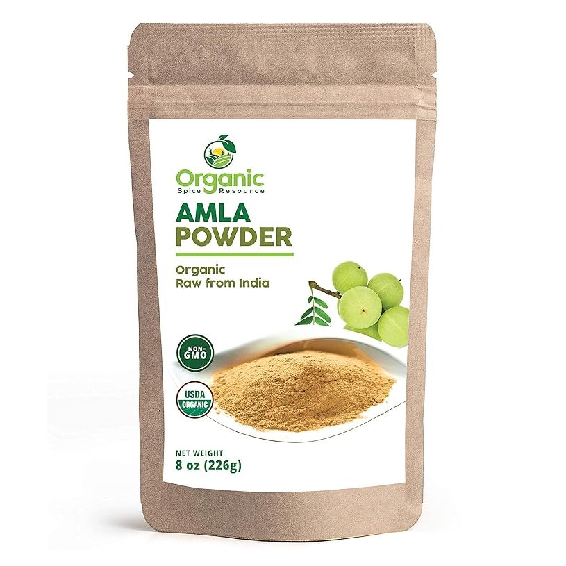 Organic Amla Powder | 8 oz (226g) | Amalaki, Non-GMO, 100% Raw from India, by SHOPOSR image