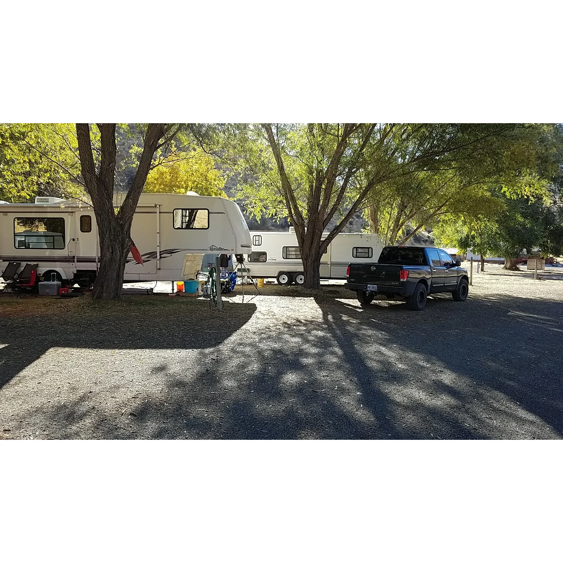 Lost Dutchman's Campground offers an authentic outdoor experience for families, adventurers, and gold-panning enthusiasts. Visitors can revel in the cooler comfort of shady spots even when the temperatures soar, a respite highly appreciated by guests. A welcoming atmosphere cultivated by the friendly staff and hosts ensures a sense of community and belonging, making every camper feel like part of the campground family.

Guests can enjoy a variety of amenities aimed to enhance their stay including a cozy clubhouse, clean and accommodating restrooms, and ample space to set up for a comfortable, roomy campsite experience. The campground becomes a hub of learning and excitement for children and adults alike, with tours of the claim providing a unique and educational venture into the world of prospecting for gold.

Activities, such as gold panning, offer an unforgettable adventure for everyone involved, sparking an interest in the rich history of the land. Lost Dutchman’s Campground is more than a place to rest; it is an invitation to explore, relax, and create memories that will beckon families to return whenever they are in the region. Those with a passion for history and the thrill of treasure hunting will find themselves at home at this one-of-a-kind campground. Description by ChatGPT.