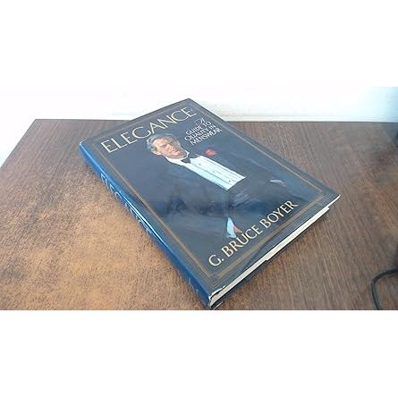 Elegance - A Guide to Quality in Menswear is a comprehensive book written by G Bruce-Boyer, an expert on men's fashion and a former fashion editor at Town & Country magazine. The book provides readers with a thorough understanding of what makes high-quality menswear, covering topics such as fabric, fit, and construction.