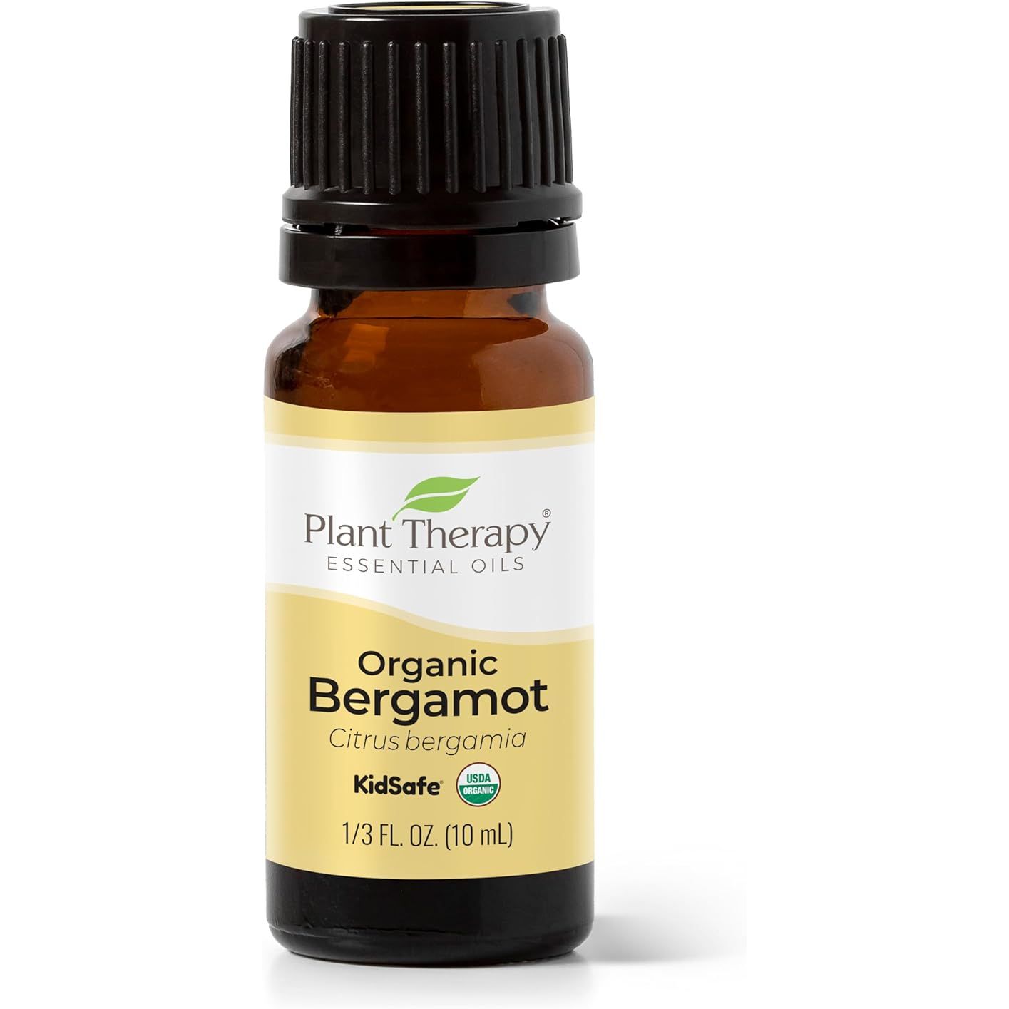 Plant Therapy Organic Bergamot Essential Oil is a high-quality, 100% pure, undiluted, and therapeutic-grade essential oil. Bergamot oil is derived from the peel of the citrus fruit, bergamot orange, and has a fresh, citrusy, and slightly floral aroma.