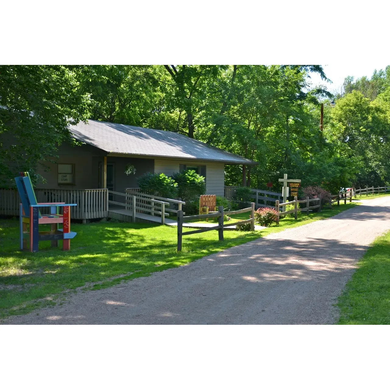 Kamp Kaleo offers an idyllic escape where the soothing sounds of the river create a serene backdrop for a plethora of activities and restful moments alike. Visitors seeking a tranquil space to reflect and connect with nature will find solace in the plethora of quiet spots perfect for contemplation and spiritual rejuvenation.

The accommodation facilities, particularly the large cabin, are consistently praised for their spaciousness, cleanliness, and comfort, making them perfect for group gatherings. Up to six guests can enjoy a home-like stay, ensuring your group has a memorable and cozy experience.

In addition to serving as a picturesque retreat for nature lovers, Kamp Kaleo is renowned for its dynamic outdoor camp programs, including offerings for UCC kids and specialized camps for children with visual and hearing impairments. With stellar facilities and high-quality food, the camp has been a favorite for counselors and kids alike, eagerly returning year after year.

Those with a taste for adventure can enjoy a unique tubing experience beginning in Burwell, with the convenience of completing their watery journey directly at the campsite. Kamp Kaleo caters to all preferences, providing essential amenities like electricity and water for campers who choose to stay on the grounds.

Traversing the lush landscape, guests will find meticulously maintained walking trails that meander by the gently flowing river and lead to serene beach areas perfect for unwinding. Kamp Kaleo is versatile in its offerings, with accommodations ranging from RV and tent campsites to cabins and an exclusive retreat house, ensuring every guest’s needs are met.

With its combination of natural beauty, excellent facilities, and diverse lodging options, Kamp Kaleo stands out as a premier destination for outdoor enthusiasts, campers, and anyone looking for a peaceful getaway in the countryside. Description by ChatGPT.