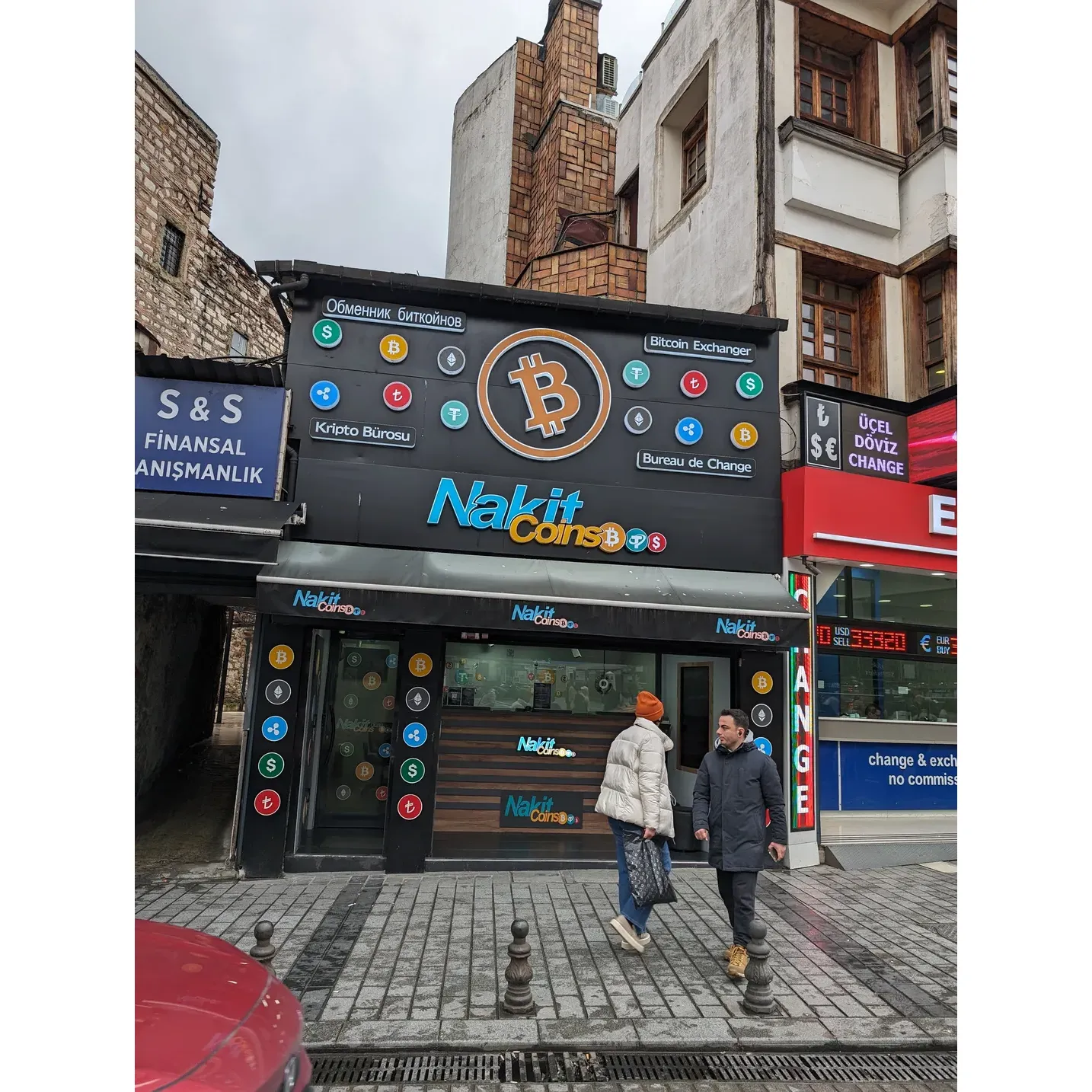 Located in the historic and lively Kapalı Çarşı (Grand Bazaar) of Istanbul, NakitCoins Grand Bazaar stands out as a premier destination for those looking to engage in cryptocurrency transactions. As a physical crypto exchanger, NakitCoins provides its customers with the opportunity to buy and sell popular cryptocurrencies such as Bitcoin and Ethereum, among other digital assets.

The reception at NakitCoins Grand Bazaar consistently earns high praise for their amiable and helpful staff. Visitors frequently commend the warm and professional demeanor of the personnel, who ensure that everyone, from crypto novices to experienced traders, feel comfortable and well-assisted throughout their transactions.

Clients have lauded NakitCoins for their exceptional services, with a number showing loyalty and preference for this exchanger by returning multiple times. The combination of expertise and efficient service has earned NakitCoins the reputation for being the best crypto exchange venue in the region.

One of the key highlights is their competitive and modest commission rates, making it an attractive option for customers seeking value without compromise in service quality. In addition, the promise of instant exchange means that transactions are completed swiftly, exemplifying the efficiency and convenience that modern clients expect.

The overall sentiment from those who have availed themselves of NakitCoins' services suggests a consistently positive experience. Whether for pressing needs or routine transactions, users express gratitude for the speed and ease that NakitCoins delivers. The company's commitment to providing great service seems to have struck a chord with its clientele, setting a high standard for cryptocurrency exchanges within Istanbul's historical heart. Description by ChatGPT.