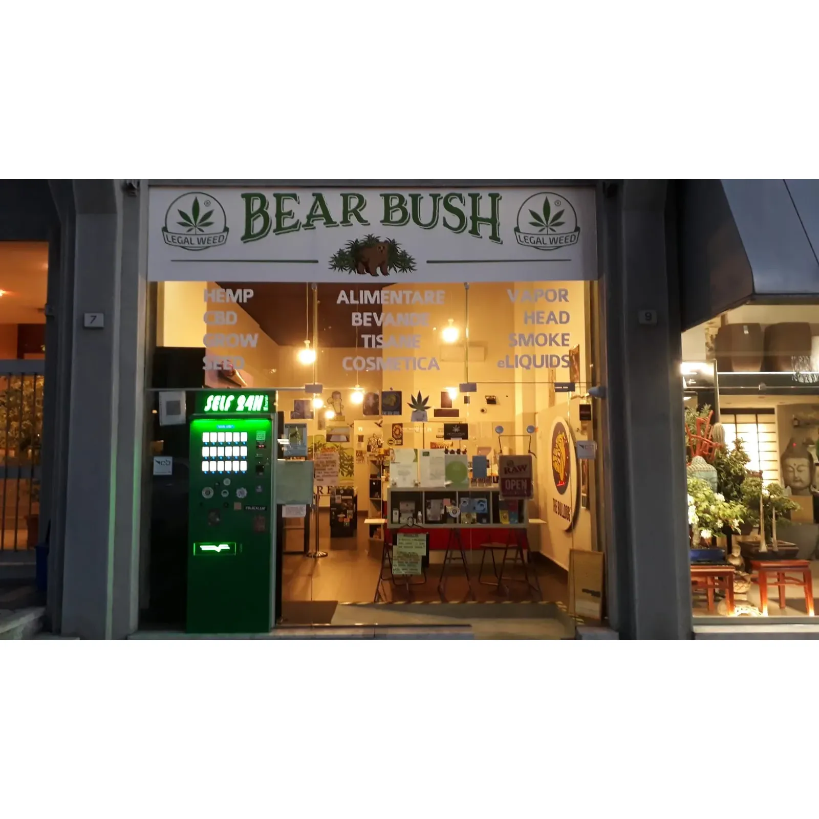 Bear Bush Brescia is a forward-thinking retailer specializing in a diverse array of products, with a specific expertise in offering solutions for those seeking relief and wellness improvements. Patrons rave about the high-quality offerings, which are hit among those managing chronic and degenerative health concerns. Customers frequently laud the shop for its incredibly welcoming and knowledgeable staff, who not only exude warmth but are also eager to provide personalized guidance and information to ensure a satisfying visit.

The owners of Bear Bush Brescia take pride in their hands-on approach, always ready to offer advice and support, making every encounter a pleasant experience. As a testament to their service and product range, first-time visitors often become repeat customers, finding themselves pleasantly surprised by the efficacy of the products and the genuine care they receive. Bear Bush Brescia comes highly recommended by its clientele, often described as a must-visit location for those who value a warm, welcoming atmosphere and a commitment to customer support. Description by ChatGPT.