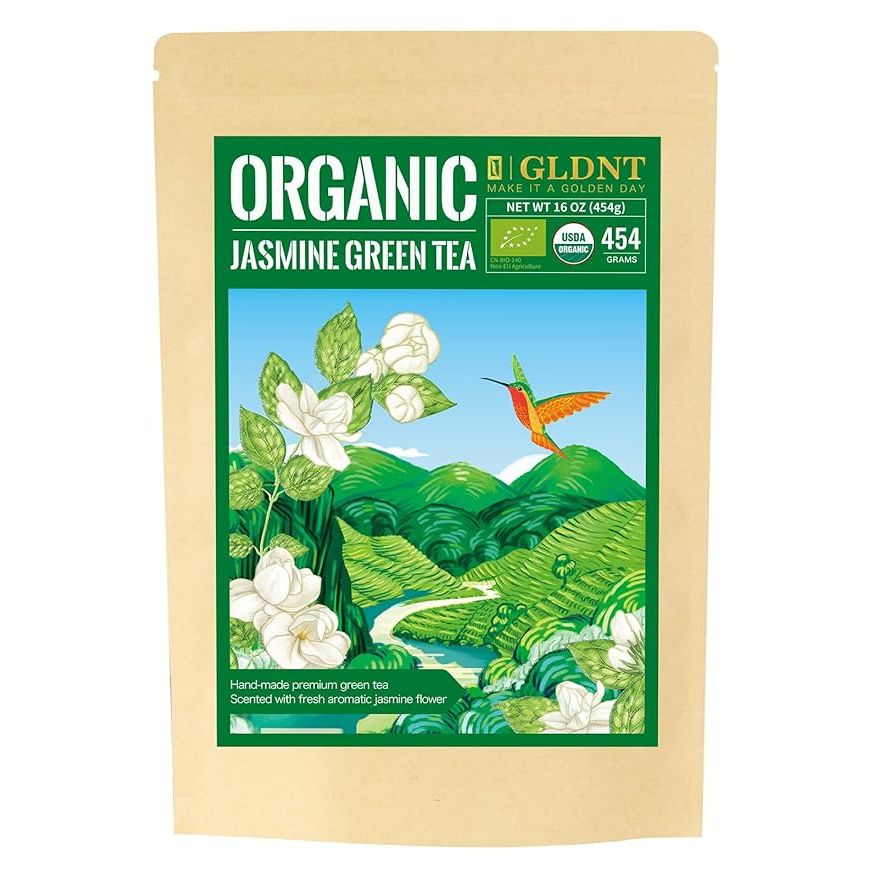 Indulge in the pure and natural goodness of our USDA Certified Organic Jasmine Green Tea. Spring-picked young buds are carefully brewed with fresh night-blooming jasmine blossoms to create a tea that exudes a wonderful flavor and aroma.