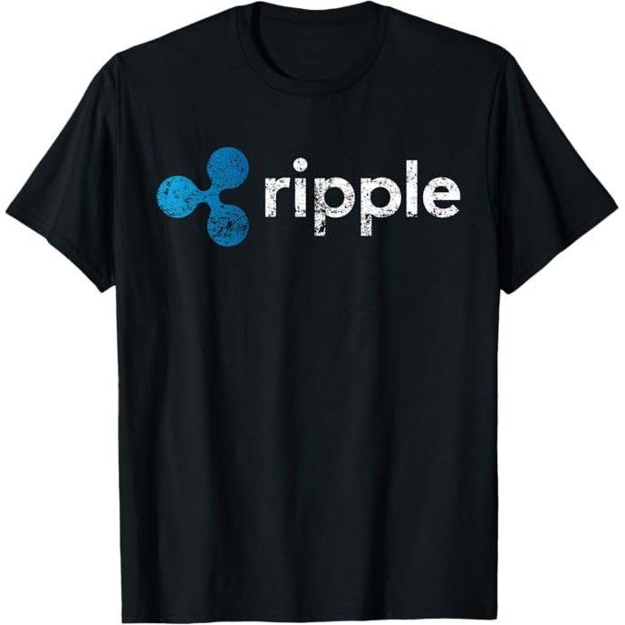 The Ripple Logo Crypto XRP Coin Hodler Fan T-Shirt is a stylish and unique piece of apparel designed for fans and holders of the XRP cryptocurrency. The shirt features the recognizable Ripple logo along with the text "XRP Coin Hodler" to show pride and support for the digital currency.