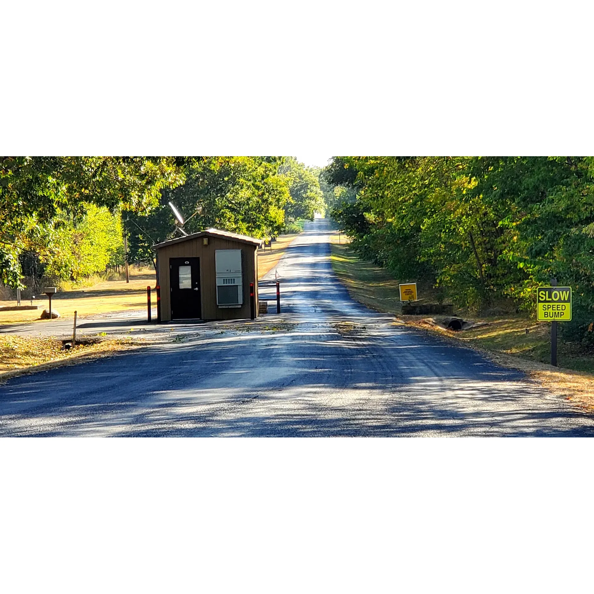 Blue Creek Campground offers a serene retreat for nature enthusiasts and outdoor adventurers alike, impressing visitors with its picturesque lake views and an array of recreational activities. Boasting a well-maintained landscape that seamlessly blends into the surrounding beauty, this lakeside haven presents an idyllic setting for both relaxation and excitement.

Guests commend the continuous improvements and enhancements, including newly added picnic tables and renovated facilities, ensuring a comfortable and enjoyable stay. Recent upgrades to the boat ramp and the addition of a modest gravel ramp cater to avid boaters and anglers, making water access more convenient and catering to all types of watercraft.

An atmosphere of tranquility envelops the campground, where the rhythmic lapping of the lake's rock bottom shores and the sightings of majestic pelicans in flight elevate the outdoor experience. A favorite among campers for its breathtaking sunsets and excellent fishing opportunities, Blue Creek Campground also entices outdoor explorers with its walking, hiking, and horseback riding trails, catering to diverse interests.

Clean, well-kept amenities provide a hassle-free camping experience where visitors can feel at one with nature while enjoying modern comforts. Activities such as horseshoes and cornhole add a playful touch to leisure time, allowing families and friends to create cherished memories.

The campground's intimate size contributes to the peacefulness, offering a sense of seclusion even when others are present, and the easy access to the lake's bank from numerous sites enhances the overall appeal. With its combination of natural splendor and thoughtful amenities, Blue Creek Campground remains a cherished destination where campers return to bask in its inviting ambiance and partake in the joy of the great outdoors. Description by ChatGPT.