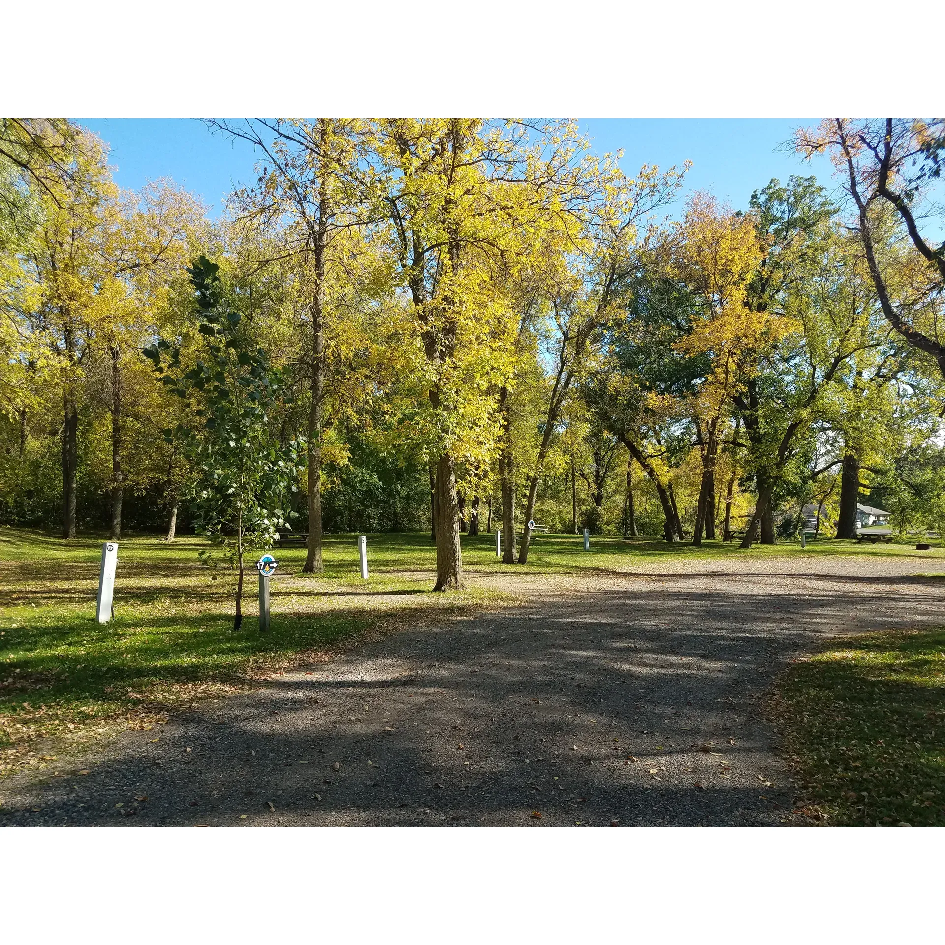 Pierz Campground is a serene retreat for outdoor lovers, creating an annual tradition for many who revel in its tranquil atmosphere every fall. Boasting a picturesque setting that is perfect for a family-friendly getaway, the campground offers a plethora of activities to keep all ages entertained. Delight in the excitement of a weekend brimming with swimming in the nearby area, exploring the surroundings on a bike, or challenging the kids to some playful fun at the playgrounds.

For the avid golfers, the allure of a beautiful golf course situated on the property adds to the charm of this getaway, ensuring that your leisure time is well spent amidst the greens. The area is complemented by a park featuring a larger playground, picnic pavilions which come equipped with electricity to cater to your needs, and inviting swimming areas - all easily accessible via a quaint footbridge that adds to the campground's rustic charm.

Graced with a variety of sites that cater to different preferences, guests have access to both water and electric outlets to ensure a comfortable stay. Several pull-through sites are available to accommodate larger vehicles, and there is a selection of sites with upgraded 50 amp service for those who require it. The refreshing shade provided by the numerous trees enveloping the campsite areas contributes to the overall soothing vibe of the place.

Although the campground does not offer full hookups, except potentially for seasonal sites, the firm and reliable gravel ground at each campsite ensures a secure foundation for RVs and tents alike. Just beyond the campground, the local environment beckons with a park inviting exploration and activities, enhancing the outdoor experience.

For visitors aiming to get the most out of their stay, it is advisable to bring necessities as the campground's offerings are focused on nature and simple amenities rather than commercial conveniences. With its prime location offering a charming retreat for those visiting locals or just looking for a peaceful escape, Pierz Campground remains a favored spot for creating lasting family memories and enjoying the great outdoors. Description by ChatGPT.