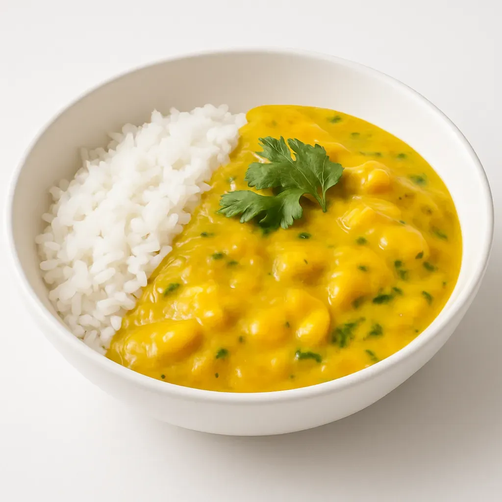 A creamy shrimp stew from the Pará region of Brazil, featuring a rich blend of rehydrated dry shrimp, vegetables, and dendê oil, perfect with white rice.