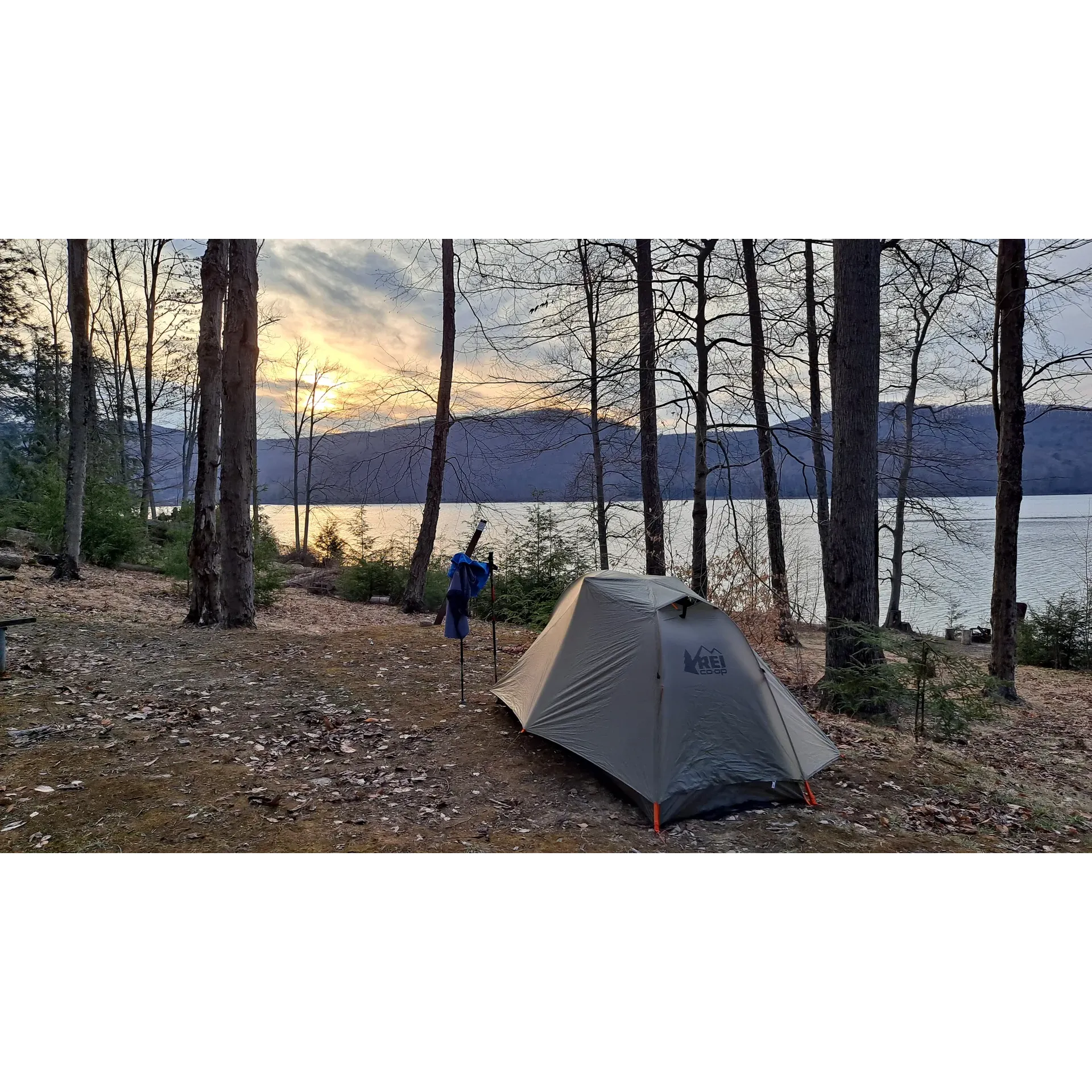 Handsome Lake Campground is acclaimed as one of the most splendid sites within the expanse of Allegheny National Forest in Pennsylvania. It boasts an exceptional location offering breathtaking views across the serene Kinzua Reservoir. The tranquil setting ensures a sense of seclusion, ideal for those seeking a peaceful retreat in nature.

Adventurers will appreciate Handsome Lake Campground's unique approach to experiencing the wild, with access primarily by boat or through a rewarding hike along the Handsome Lake Trail. For water enthusiasts, a mild paddle from the Roper Hollow Boat Launch leads directly to the campground, providing an invigorating start to the camping experience.

Once settled, guests can enjoy the well-maintained and orderly campsites, designed to foster a cozy and intimate atmosphere. With a limited number of sites, privacy is effortlessly maintained, granting a more personalized encounter with the wilderness. The campground's affiliation with the scenic North Country Trail presents hikers with challenging trails that guarantee a robust workout amid the enchanting forest backdrop.

Moreover, wildlife sightings, from black bears to toads, enrich the outdoor adventure, while the campsites themselves offer flat and cleared grounds for comfortable tent setup. Supportive facilities, including tidy vault toilets, ensure a rustic yet civilized camping experience. Though the campground operates on a self-service fee system, it promotes both accessibility and convenience.

As the seasons shift, the vibrant forest colors transform, offering an ever-changing panorama. Whether during the crisp months of autumn or the lush summer peak, Handsession Lake Campground serves as a haven for those seeking solitude, spectacular views, and the joys of the great outdoors.

Visitors are encouraged to come prepared with necessities such as water and toiletries to enhance their stay. Those who embrace the resplendent sanctuary of Handsome Lake Campground not only leave with cherished memories but also contribute to preserving its untouched beauty by respecting the natural environment and leaving no trace behind. Description by ChatGPT.