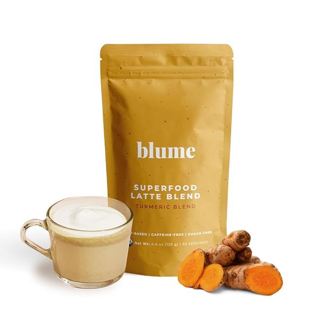 Blume Golden Milk with Turmeric and Ginger is a superfoods latte powder designed to provide immune support and joint health benefits. This beverage is caffeine and gluten-free, making it a suitable choice for individuals looking for a healthy alternative to traditional coffee or tea.