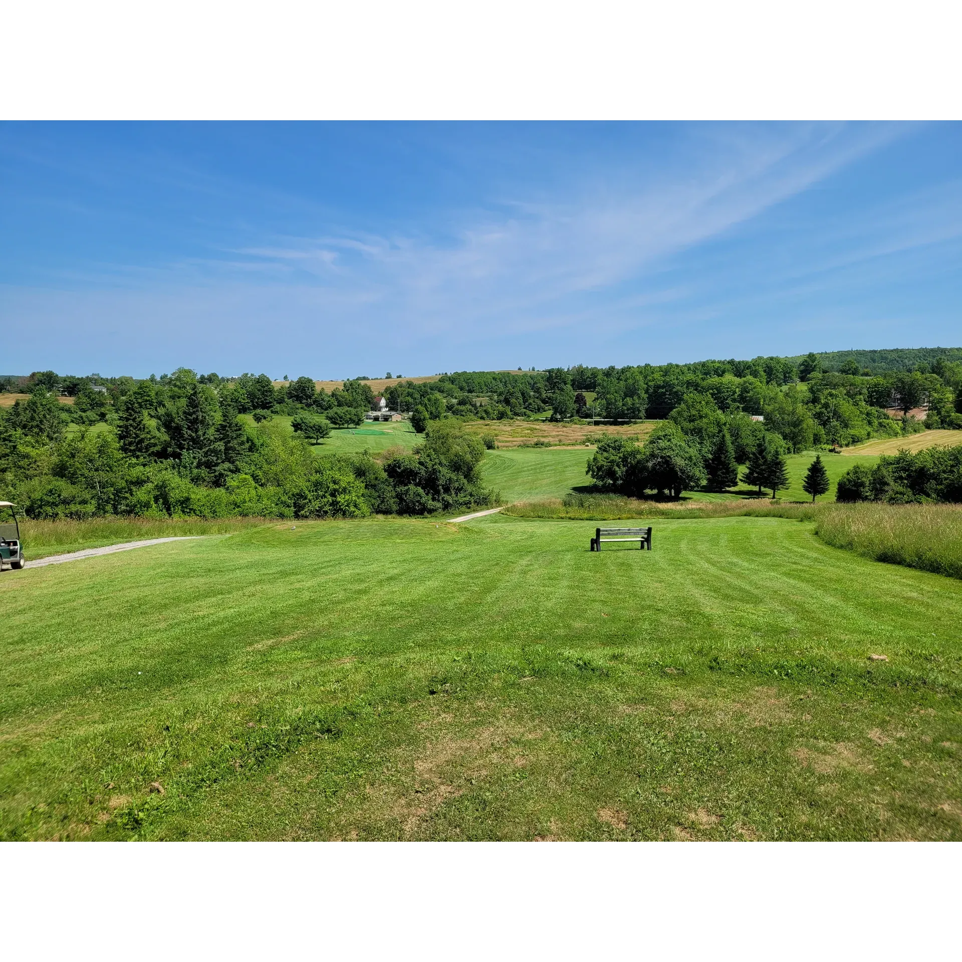 Coyote Hill Golf Course & Driving Range offers an exceptional golfing experience coupled with value and a warm, welcoming atmosphere. Boasting a scenic spread of well-maintained fairways and greens, this delightful nine-hole course presents an engaging challenge for golfers of all levels with its variety of long and intriguing holes that promise an enjoyable round.

Golf enthusiasts celebrate the course's ability to accommodate various events with enthusiasm, exemplified by the joyous experience of the annual Coyote Open—a testament to the enjoyable play and the sense of community fostered here. The course's charm is further amplified by the friendly and attentive staff, as well as the ownership, who go above and beyond to provide a fantastic service and ensure all golfers feel at home. 

Playing at Coyote Hill is not just about the game; it’s an immersive experience. The food truck located on the premises is a popular highlight, offering mouthwatering treats like the acclaimed fish wrap, perfect for capping off a day on the greens. 

While the course is loved by locals, its appeal reaches beyond, drawing players from areas such as Halifax who consider the drive well worth the vibrant and fulfilling golfing escapade. Whether you're looking to improve your swing at the driving range or keen to enjoy a leisurely day outdoors, Coyote Hill Golf Course & Driving Range represents a treasured escape where serenity and the sport intertwine beautifully. Description by ChatGPT.