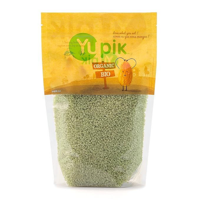 Organic Jade Pearl rice is a variety of Yupik Rice that is certified organic, Non-GMO, vegan, and gluten-free. It comes in a 2.2 lb pack, making it suitable for individuals and families looking for a healthy and delicious rice option. 
Yupik Rice is known for its high nutritional value and great taste.