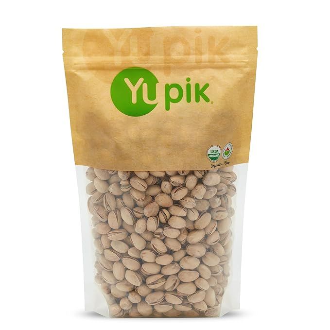 Yupik Organic Dry Roasted Salted Pistachios are a healthy and delicious snack option. These pistachios are carefully selected for their quality and are certified organic, gluten-free, kosher, non-GMO, and vegan. They are dry roasted and lightly salted, providing a satisfying crunch without the need for added oil.