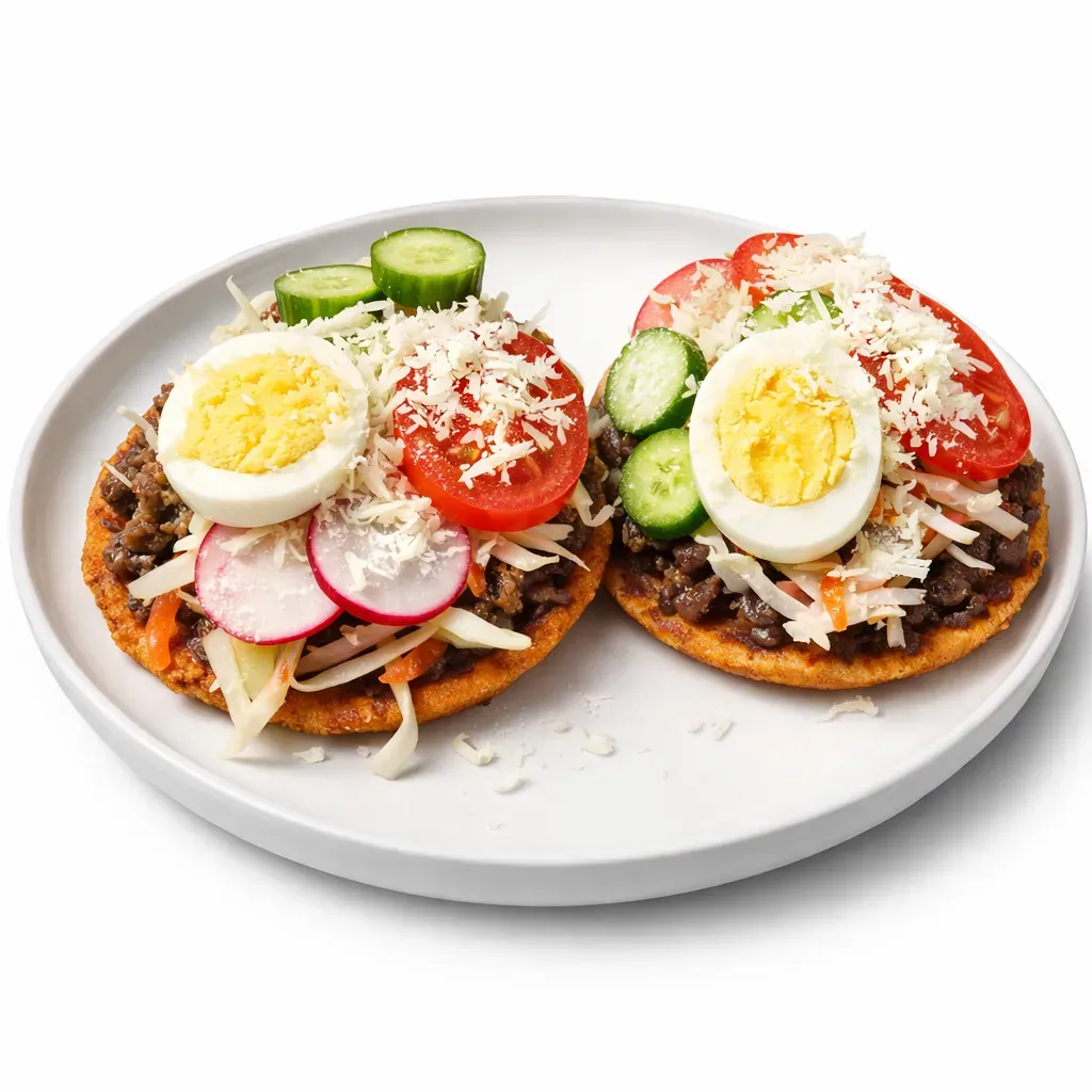 Delight in the authentic taste of Salvadoran cuisine with these magnificent ground beef enchiladas, perfect for family and friends.