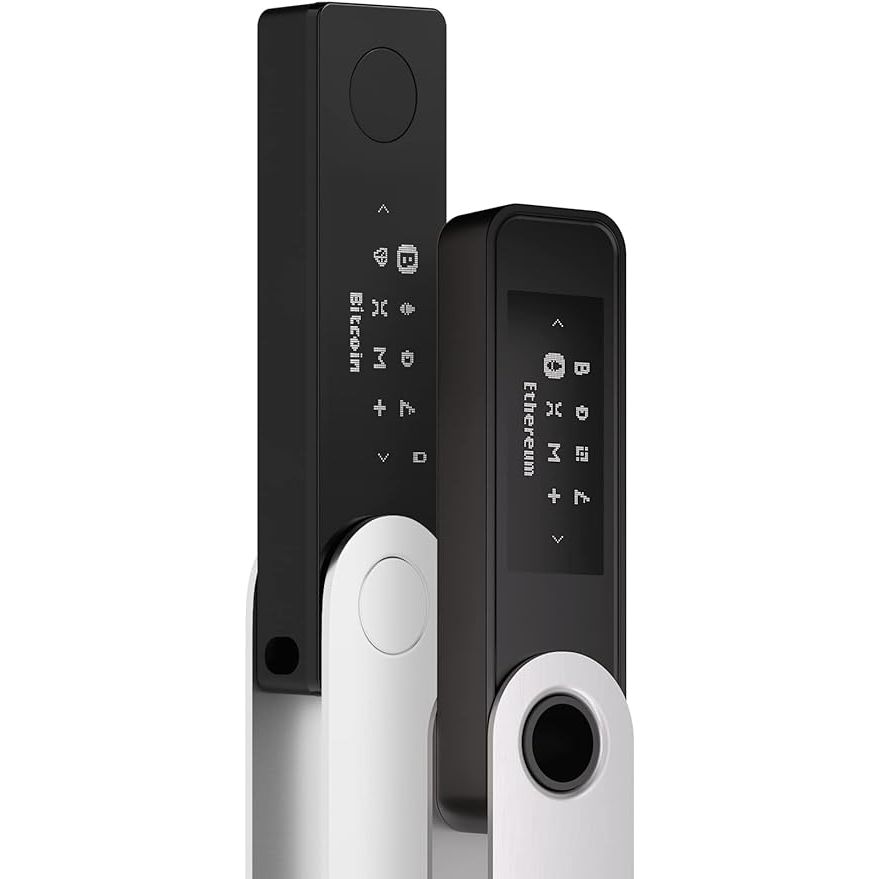 The Ledger Backup Pack Nano S Plus + Nano X is a bundle that includes two popular cryptocurrency hardware wallets - the Ledger Nano S Plus and the Ledger Nano X. These devices offer secure storage for digital assets by storing private keys offline, away from potential hackers and malware.