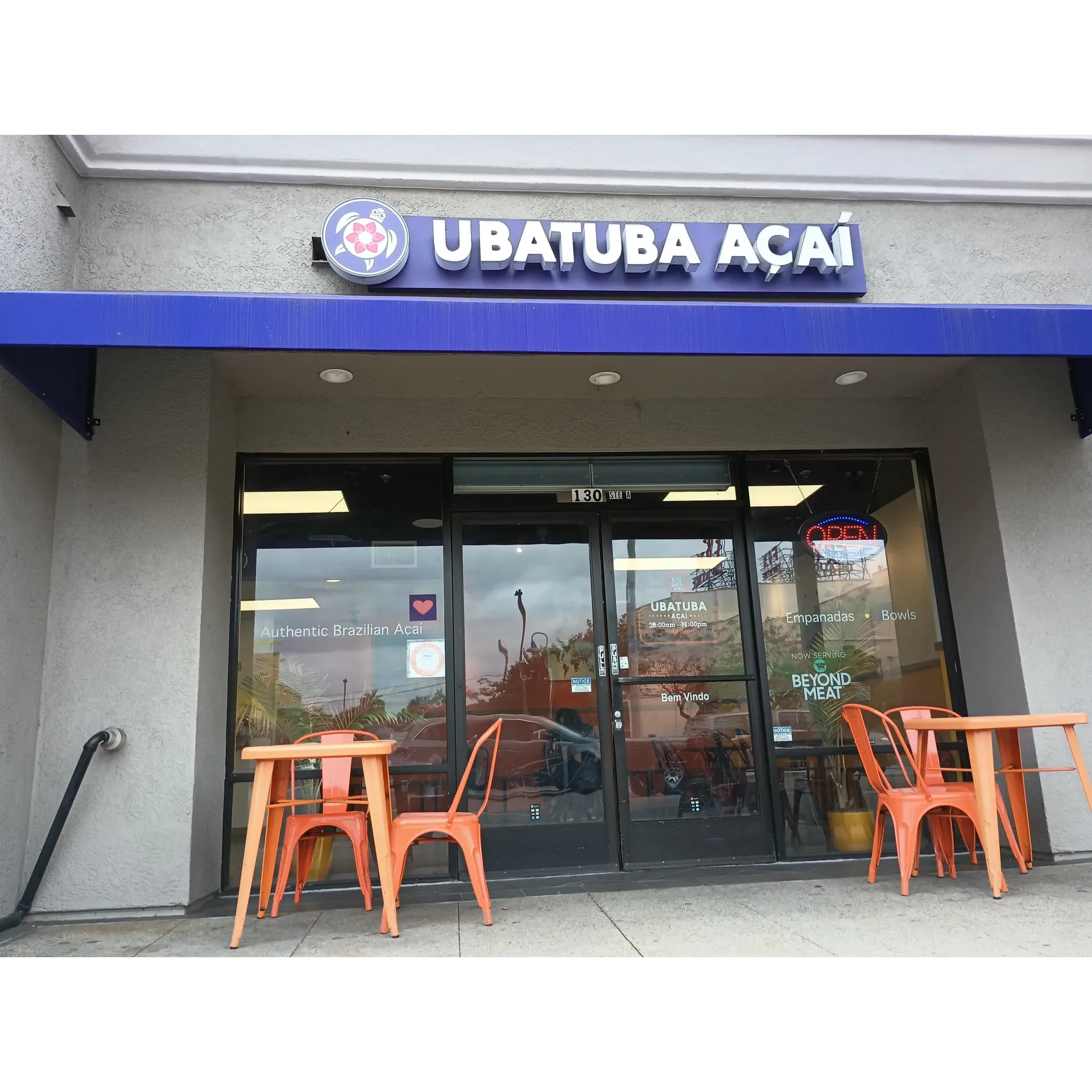 Ubatuba Acai is a beloved destination for health enthusiasts and acai aficionados alike, renowned for its delectably thick and savory acai bowls. Patrons have been loyally returning for over three years, drawn by the mouthwatering variety and quality that Ubatuba has to offer.

As you enter Ubatuba Acai, you're greeted with open arms and a warm welcome, regardless of whether you're a first-timer or a regular. The friendly and attentive staff are always eager to guide newcomers through their impressive selection, ensuring a personalized experience as they help you navigate through the plethora of delightful options.

The attention to detail is apparent in every aspect of Ubatuba's offerings. Each bowl is crafted with love, striking the perfect balance of flavors—never too sweet or too bitter—showcasing the authenticity of their acai. The commitment to freshness is evident, with every piece of fruit adding a burst of natural sweetness and a refreshing zing to your palate.

Whether you are trying to satiate a craving on a warm day with a refreshing snack or seeking a regular dose of wholesome goodness, Ubatuba Acai stands out as a paradigm of health and flavor. With the ability to choose from two delicious bases and an array of toppings at no extra cost, guests can indulge in a customizable feast that caters to their every whim.

The consistent quality, variety, and genuinely cordial service make Ubatuba Acai an unparalleled haven for anyone looking to enjoy something healthy, new, and utterly divine. It's no wonder that so many consider Ubatuba Acai the best they've ever been to, and why so many can't help but return time and time again for their acai fix. Description by ChatGPT.