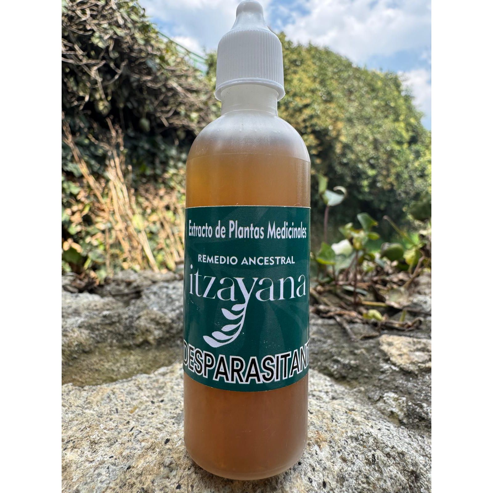 Ready to give those pesky parasites a good scare? With ITZAYANA-DEWORMING TINCTURE, Mexican nature is on your side to root out those unwanted visitors you didn't even know you had. ITZAYANA-DEWORMING TINCTURE isn't just a tincture, it's the natural squad your body needs to be in champion mode.