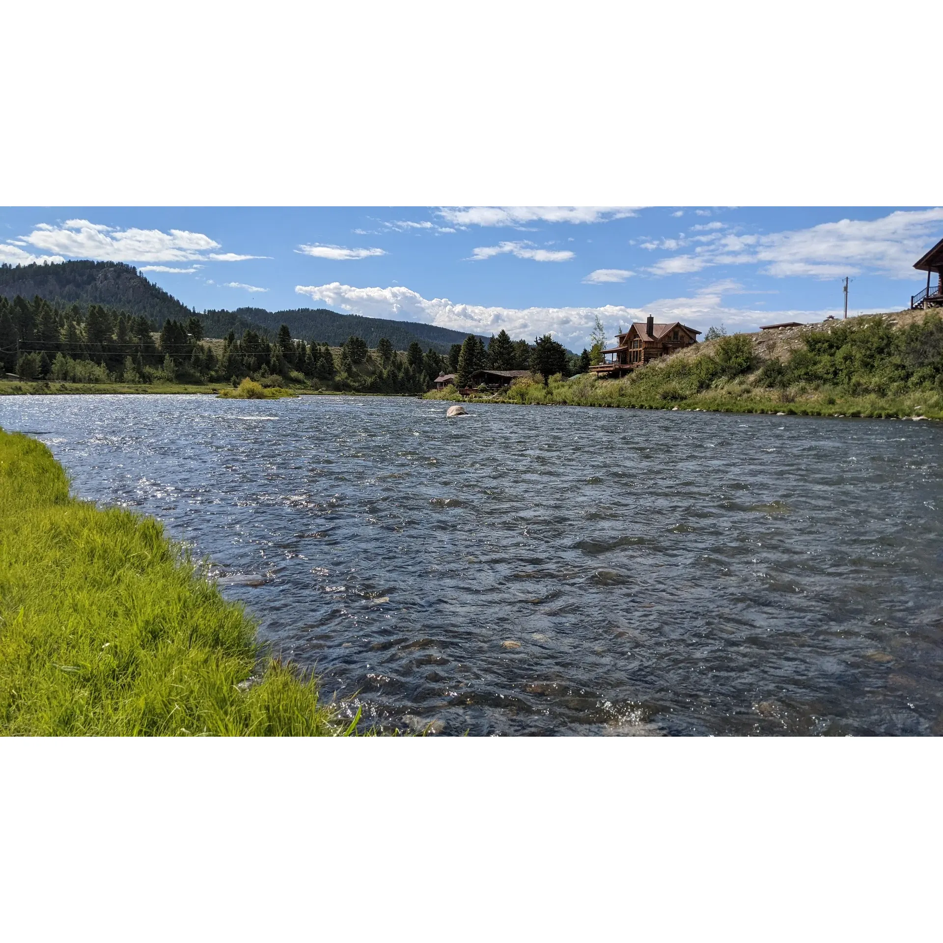 Experience the ultimate outdoor adventure at Madison River Campground, where the splendor of nature and exceptional recreational opportunities converge to create memorable getaways. Set amid the scenic beauty of the region, this campground is an angler's paradise, offering you proximity to world-class fishing on the legendary Madison River. 

For those intrigued by geological wonders, the fascinating Quake Lake Visitor Center lies just minutes away. Embrace the tranquility and immersive natural beauty at nearby Wade and Cliff Lakes, sure to enhance any camping trip. 

Moreover, the gateway to the wonders of Yellowstone National Park is conveniently accessible within a mere 30-minute drive, promising a day full of exploration and wildlife sightings.

Madison River Campground boasts spacious and serene campsites, with site number 9 earning particular acclaim for its ample shade — a perfect retreat after a day of adventure. Each site offers a considerable amount of privacy, a feature often sought yet seldom found in more crowded national park facilities. 

The campground's riverside location is a highlight, inviting you to rove along the banks and engage in peaceful fishing excursions. Outdoor enthusiasts with larger camping setups will find accommodation here welcoming, with enough space to maneuver and station a 32-foot camper with ease.

Cleanliness and comfort are paramount, evidenced by well-maintained restroom facilities that ensure a more polished camping experience. Revel in the simple charms of this idyllic retreat, where the basics are done right, allowing you to focus on the essentials of connecting with nature in an unspoiled setting.

Madison River Campground is the ideal destination for both avid anglers and those who seek a serene escape from the bustling world, with nature's bounty just steps from your campsite. Whether it's an invigorating morning of fishing or a tranquil evening under the stars, look forward to returning to the Madison River Campground, where your perfect outdoor story unfolds. Description by ChatGPT.