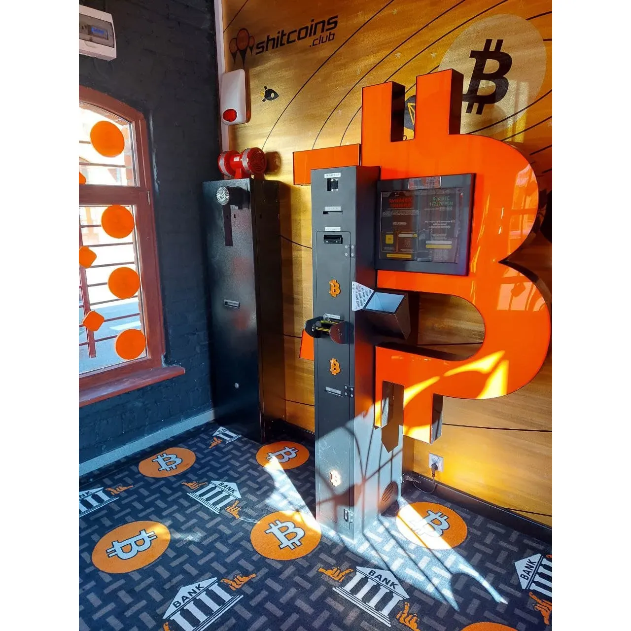 Shitcoins.club is a provider of cutting-edge Bitcoin ATM services offering a convenient way for cryptocurrency enthusiasts to engage with the digital economy. Customers appreciate the efficient and speedy transactions that can be conducted at these machines. Situated in easily accessible locations, with some being just a stone's throw away from the charm of the old town, it offers patrons an effortless means to buy Bitcoin.

The company takes pride in offering low commission rates, making it an economical choice for users. Many users have reported positively on the seamless and swift nature of their transactions, further solidifying the brand's reputation for reliability and user satisfaction.

In addition to its core service, Shitcoins.club Bitcoin ATMs provide an extra layer of comfort with features like air conditioning, ensuring that customers enjoy a pleasant experience even during their brief visits. They also inject a sense of excitement and charm with eye-catching sequin designs, making every interaction not only rewarding but also enjoyable.

Overall, Shitcoins.club continues to receive praise for its effective service delivery, its strategic placement of ATMs in convenient locations, and its commitment to enhancing customer experience. These attributes make it a popular choice among those seeking to transact in Bitcoin with ease and confidence. Description by ChatGPT.