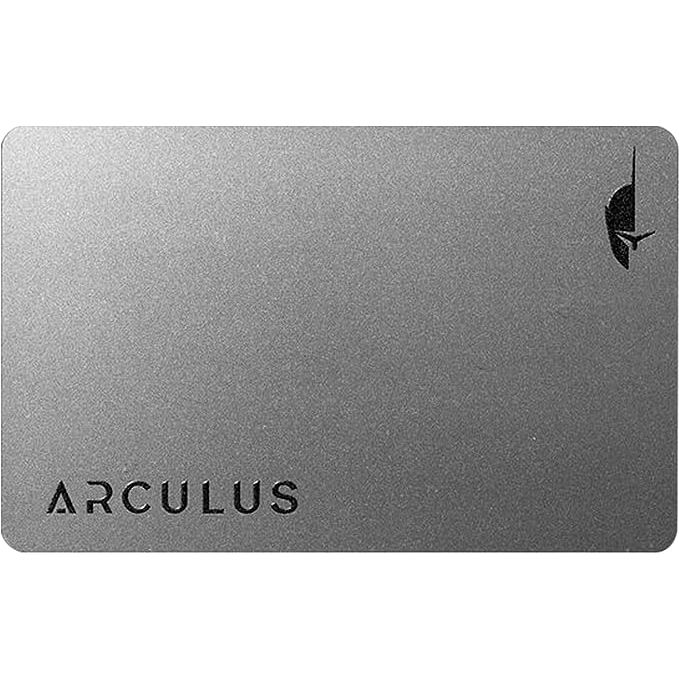 Introducing the Arculus Cold Storage Wallet, the ultimate solution for securely safeguarding your digital assets. With a cutting-edge 3-factor authentication system including a biometric lock, 6-digit PIN, and Arculus metal card with private key encryption, you can trust that your cryptocurrencies are safe from unauthorized access.