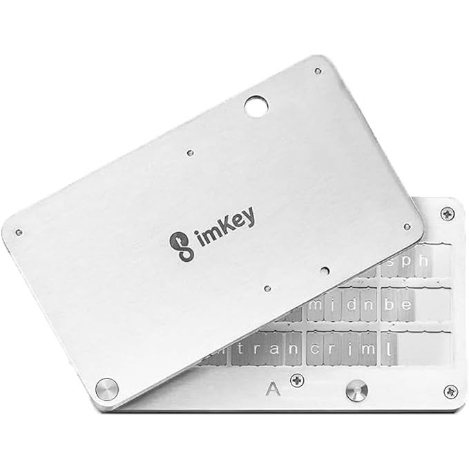 The imKey HeirBOX S1 is a crypto seed storage device that is compatible with all BIP39 hardware and software wallets. It is designed to securely store the seed phrase that is used to recover a cryptocurrency wallet in case of loss or damage.