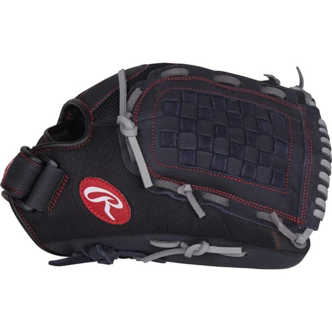 Rawlings' RENEGADE Adult Ball Glove is designed for baseball and slowpitch softball players of all skill levels. This versatile glove is available in multiple styles, allowing players to choose the one that best suits their preferences and playing style.