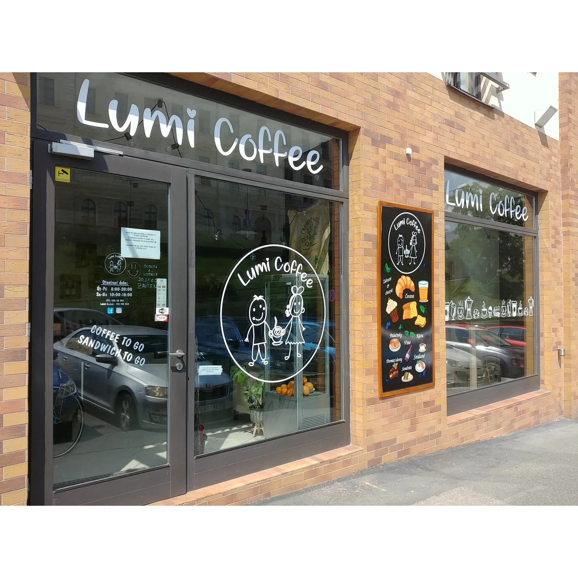 LuMi Coffee is a delightful café located in the historic heart of Domažlice, where the ambiance of the town enriches the dining experience. The café has garnered acclaim for serving exceptional coffee sourced from the esteemed La Bohéme, ensuring a sensory delight with every sip. Patrons often rave about the scrumptious breakfast offerings that are lovingly prepared and presented.

A visit to this café offers more than just excellent food and drink; it's a chance to soak up the warm and welcoming service. LuMi Coffee shines with its friendly and dedicated owners who are passionate about creating a memorable experience for every visitor. Their attention to detail and commitment to quality are evident in the curated selection of different snacks and coffee specialties that cater to diverse tastes.

The charm of LuMi Coffee extends beyond its menu, as the café employs super friendly waitstaff who are not only proficient in English but also adept at making guests feel right at home with their bright smiles and attentive service. This thoughtful customer care contributes to the cafe’s inviting atmosphere, making it a favored spot for locals and travelers alike.

In summary, LuMi Coffee stands out as a very decent and attractive destination for those seeking a delightful culinary adventure in Domažlice. Its fusion of high-quality cuisine, excellent coffee, and congenial service makes it a recommended spot for a satisfying cafe experience. Description by ChatGPT.