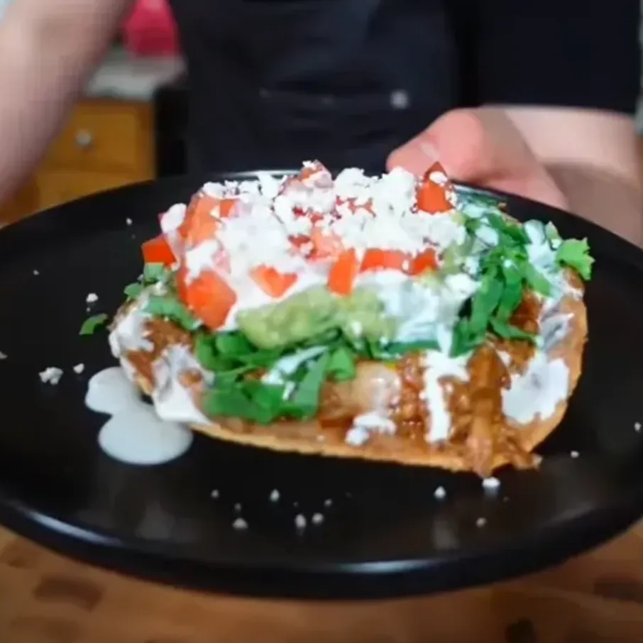 Chicken Tinga Tostada image