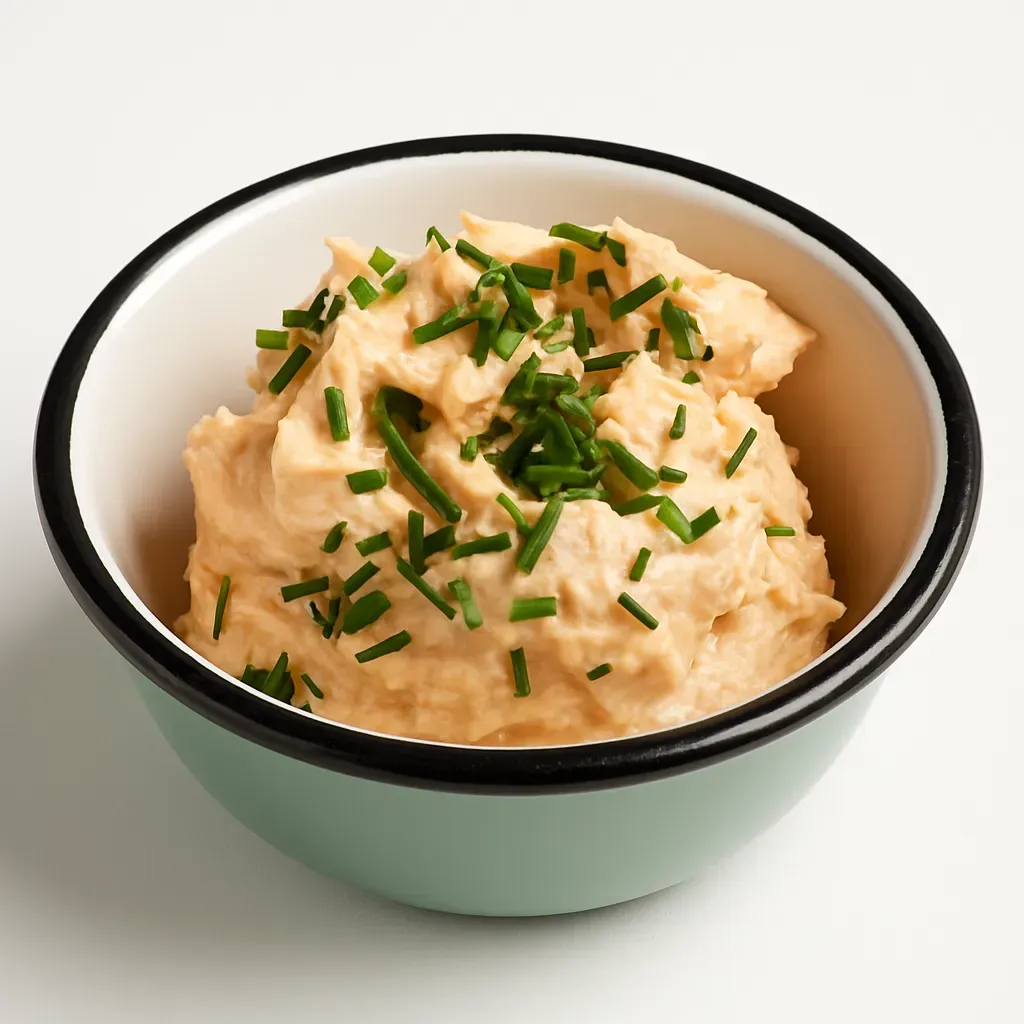 A quick and easy spread enriched with creamy cheese and aromatic chives, inspired by the pristine lakes of Patagonia. Perfect for elegant appetizers or sophisticated snacks.