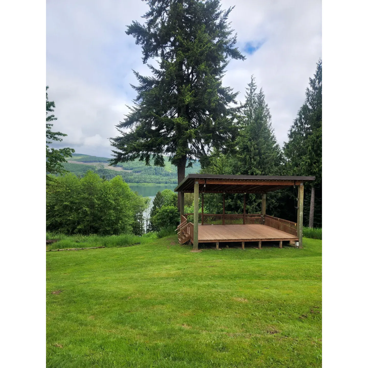 Riffe Lake Campground offers an idyllic retreat for outdoor enthusiasts looking to immerse themselves in the natural beauty of the region. Its prime location extends an open invitation to spend time in a picturesque setting, with the allure of Riffe Lake's rocky, scenic shores just a stone's throw away. Majestic tree stumps, eroding to reveal intricate root systems, add a fascinating touch to the landscape, creating a unique backdrop for visitors to explore and photograph.

With the warmth of a tight-knit community, the campground is complemented by attentive camp hosts and staff, whose friendly demeanor and eagerness to check on guests' well-being add a personal touch to the camping experience. The provision of a well-stocked store featuring reasonably priced goods ensures that campers' needs are met with convenience, even outside of the bustling peak season that begins after Labor Day.

Accommodations within the campground are diverse, catering to both short-term and long-term stays and offering an array of camping options throughout the year. Guests can look forward to setting up their camp in a diverse terrain that challenges the adventurous spirit. For those with an interest in angling, fishing enthusiasts are catered to with nearby boat launch facilities, although a small fee affords day access to enhance your pursuit of the perfect catch.

Engagement for younger guests is fostered with the provision of a play area, which, although simple, promises to keep children entertained as they create cherished memories in the great outdoors. In the evenings, the camping community comes alive with the hum of social activity, extending opportunities for camaraderie and shared fun well into the night, under the wide-open sky.

Riffe Lake Campground stands out as a haven for those seeking to break from the routine and savor the great outdoors, all while benefiting from the amenities and services provided by a dedicated team. Whether you're wanting to escape for a few days or settle in for a more extended stay, the campground offers a serene refuge amid the splendors of nature. Description by ChatGPT.