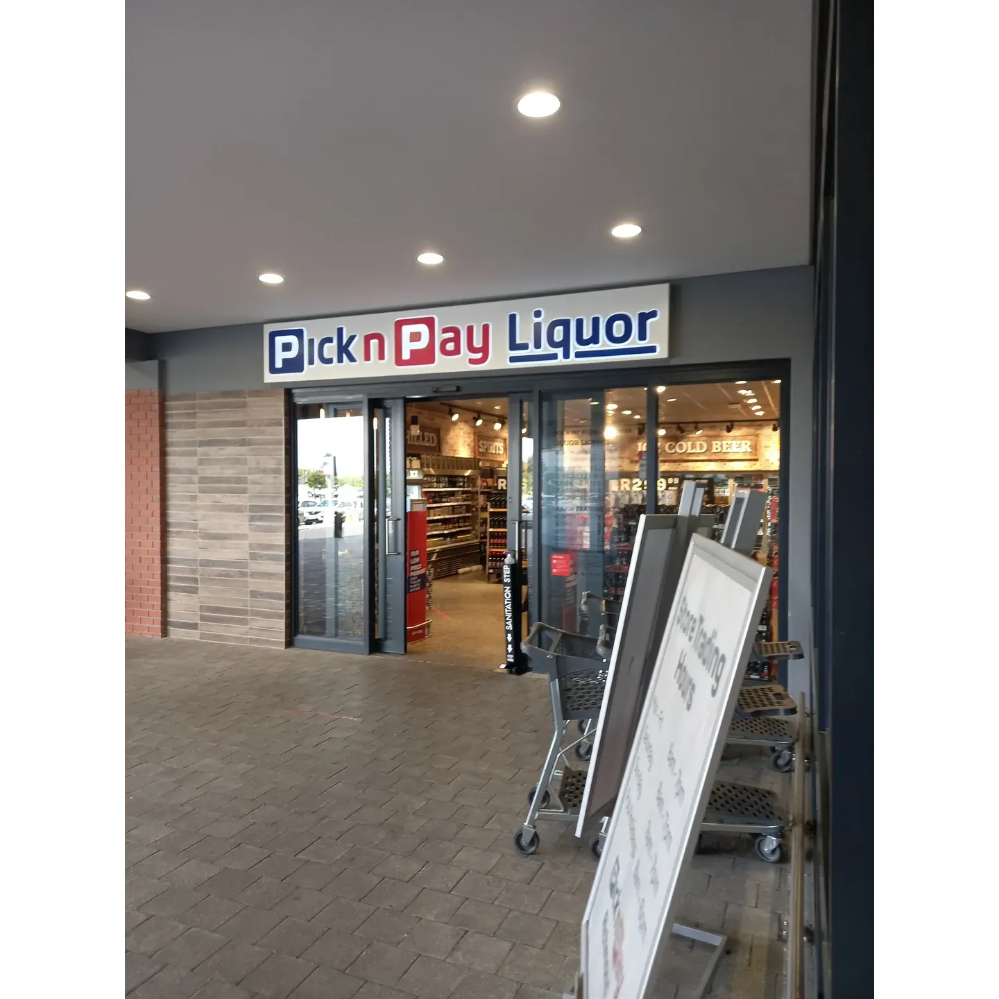 Pick N Pay Liquor is a vibrant and dynamic liquor store that takes pride in maintaining a wide-ranging stock of beverages to cater to all tastes. Known for their extensive selection, customers can expect to find everything from international wines and local craft beers to top-shelf spirits and non-alcoholic options. The store prides itself on delivering great service, which is a constant draw for patrons looking for a reliable and efficient shopping experience.

The attentive staff is there to ensure your time in the store is stress-free and enjoyable, assisting you with your choices and providing recommendations to make sure you find the perfect drink for any occasion. Whether you're planning a small gathering, a grand celebration, or simply stocking up your home bar, the breadth of options available means you're sure to find exactly what you need.

The store's lively atmosphere is complemented by its convenient layout, which allows for a smooth navigation through their diverse product offerings. This commitment to customer satisfaction ensures that every visit is a pleasure, with the bonus of discovering new beverages and exclusives that could become your next favorite.

Pick N Pay Liquor stands as a go-to destination for quality and service, making sure that every purchase is an enjoyable part of your celebration or evening plans. Description by ChatGPT.