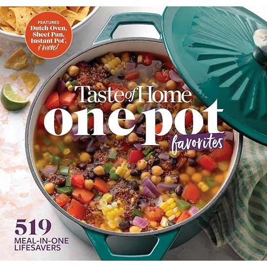 Looking to simplify your mealtime routine with delectable one-pot wonders? Taste of Home One Pot Favorites is your culinary treasure trove, featuring a whopping 519 recipes specifically tailored for your Dutch Oven, Instant Pot®, and sheet pan.