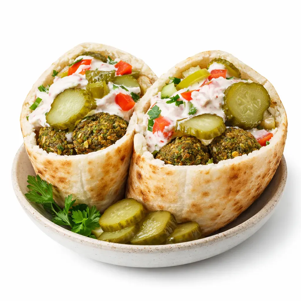 Experience the vibrant flavors of Israeli street food with this authentic falafel recipe. Perfectly crisp on the outside and tender on the inside, these vegan falafel balls are brimming with the fresh flavors of chickpeas and herbs. Serve them in soft pita with creamy tahini and a refreshing Israeli salad for the ultimate Middle Eastern feast.