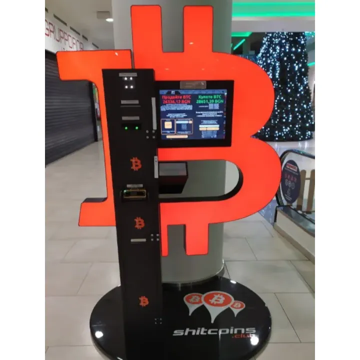 Capitalizing on the convenience of digital currency exchange, the Cryptomachine Bitcoin ATM from Shitcoins.club presents a user-friendly platform for both new and seasoned cryptocurrency enthusiasts. The machine's strategic placement ensures it is accessible for customers seeking to engage in crypto transactions. The ATM boasts an intuitive interface that simplifies navigation, complemented by clear step-by-step instructions, ensuring a seamless operation for all users.

Supporting its technologically advanced services, Shitcoins.club maintains an active presence on social media, where customers can stay informed with the latest news and developments in the cryptocurrency space. Furthermore, the company offers reliable customer support, ready to assist users with any inquiries, demonstrating their commitment to customer satisfaction.

Regular users of the Cryptomachine Bitcoin ATM benefit from lucrative promotions, adding value to their experience. The ATM not only delivers speed and efficiency but also does so in an aesthetically pleasing environment, contributing to the positive overall ambiance. Customers have consistently recommended the ATM, highlighting its swift and trouble-free operation, making it an excellent choice for anyone looking to transact in cryptocurrency with confidence and ease. Description by ChatGPT.