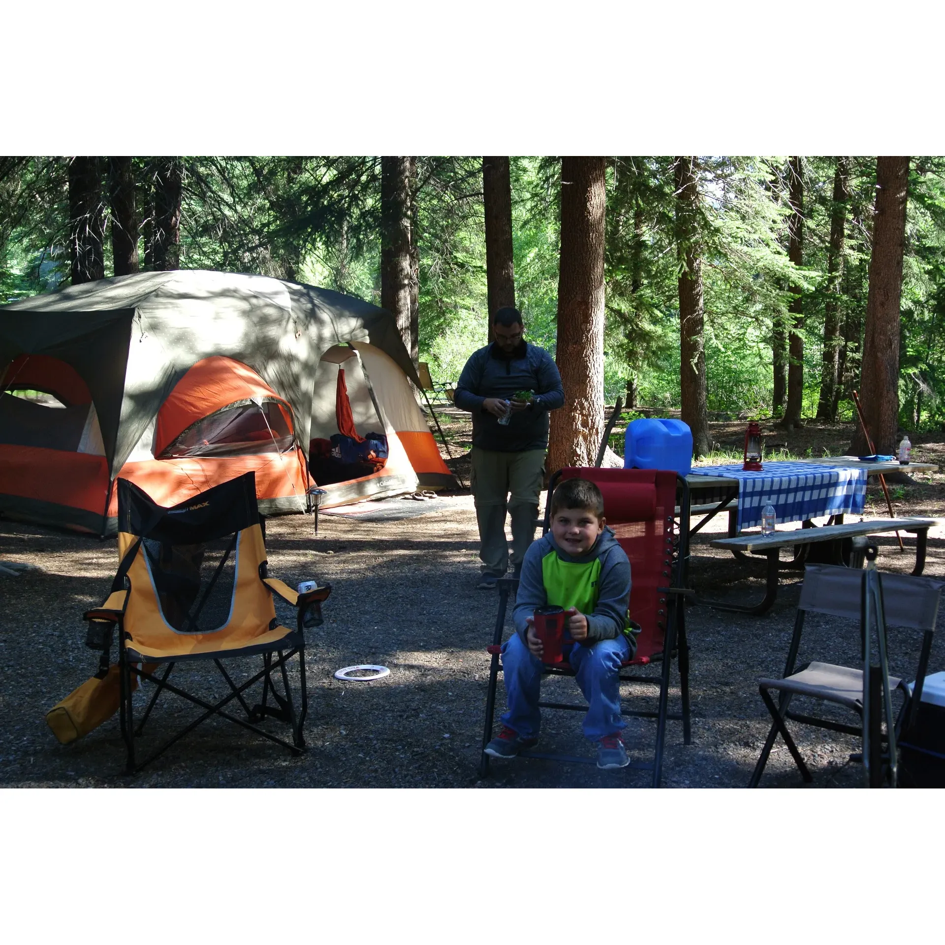 Park Creek Campground is a serene retreat for outdoor enthusiasts and families alike, where generations have made lasting memories anchored by the tranquil flow of the creek that lures visitors into its embrace. The sound of the burbling stream provides a soothing backdrop for campers, who find impeccable solace as they drift into a restful slumber beneath the canopy of stars.

Camping at Park Creek Campground is nothing short of amazing, with the creek's presence enhancing the rustic experience. It is a location filled with enchanting natural beauty, offering stunning spots right along the river that elevate the camping adventure. The camp hosts at Park Creek Campground are known for their dedication to maintaining a clean and friendly environment, ensuring that the well-kept bathrooms and grounds contribute to an inviting atmosphere.

Anglers find themselves returning year after year, drawn by the beautiful surroundings and the joy of teaching the next generation the time-honored tradition of fishing in the same waters their forebears did. The area is a haven of tranquility, where one can leisurely stroll along the creek and revel in the company of local wildlife.

The allure of Park Creek Campground isn't just confined to its immediate surroundings. Just a short journey away, campers can indulge in the splendor of a nearby reservoir renowned for great fishing, or take an invigorating drive up the road to encounter breathtaking mountaintop vistas that provide a feast for the eyes and the soul.

With campsites that are thoughtfully maintained to balance the wild charm of the landscape with the comforts of outdoor living, Park Creek Campground stands out as an idyllic destination for an escape from the everyday, offering a genuinely peaceful retreat where every visit adds another layer to a rich tapestry of cherished memories. Whether for a family camping trip or a solitary nature sojourn, Park Creek Campground presents an experience imbued with natural beauty and a profound sense of calm. Description by ChatGPT.