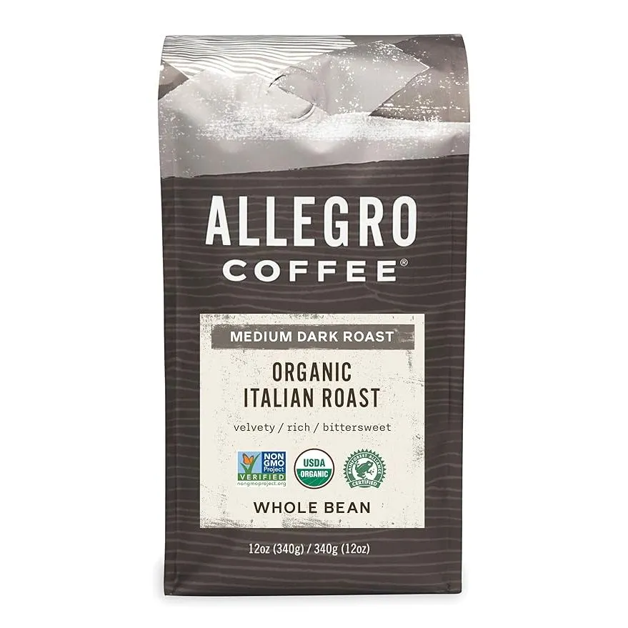 Allegro Coffe Italian - Discover the Rich Flavor of Allegro Italian Organic Coffee 