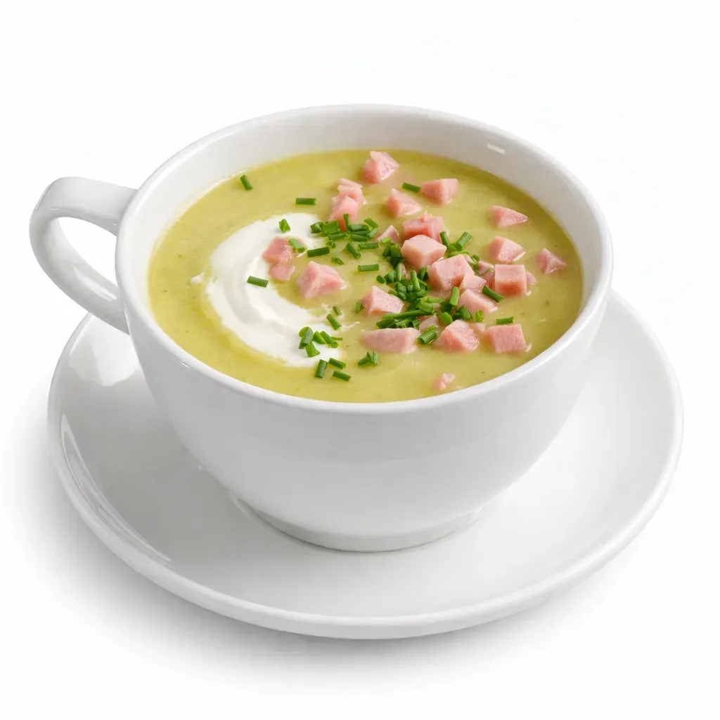 A classic European soup known for its smooth texture and comforting flavors, perfect for a cozy main course or hearty appetizer.