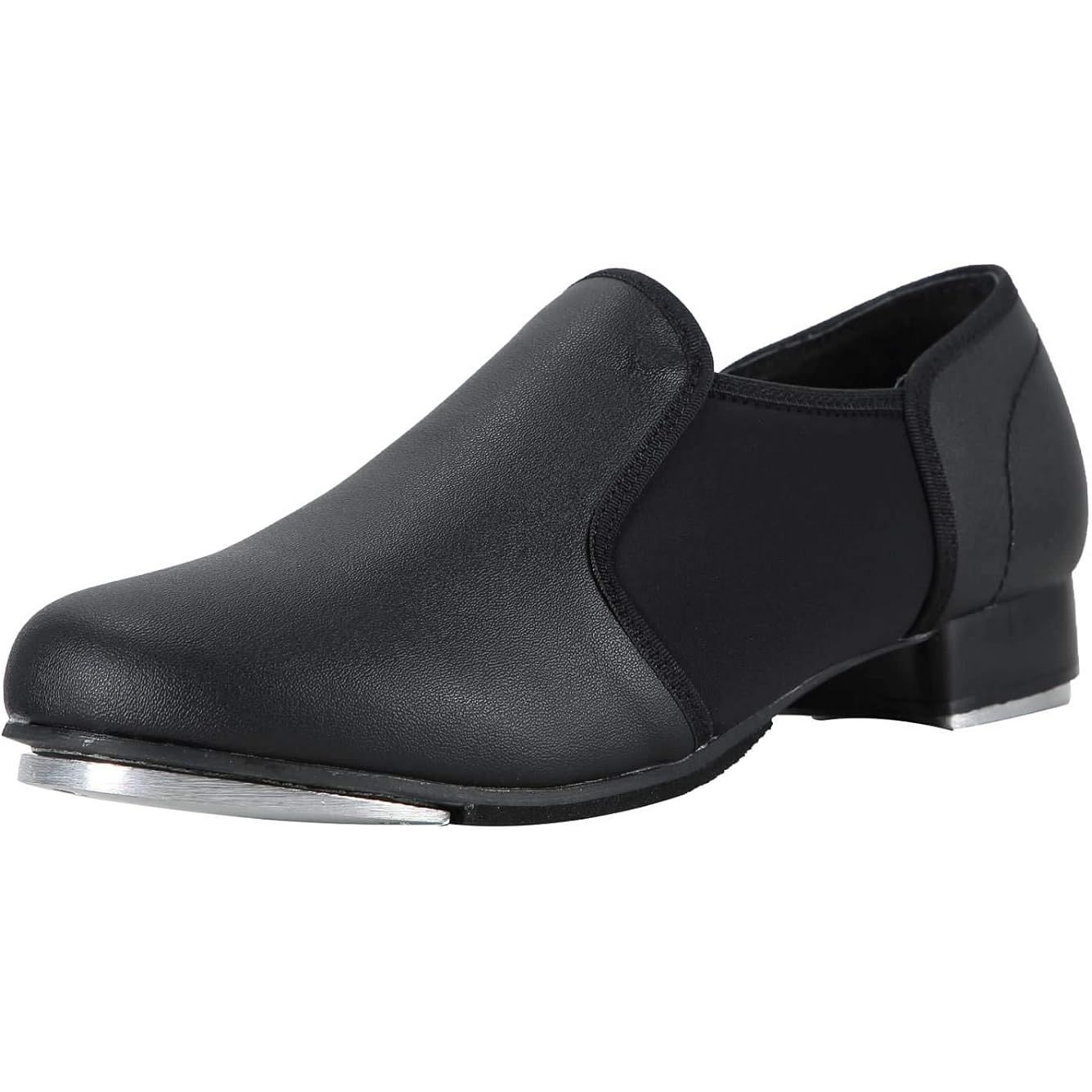 Linodes Unisex PU Leather Slip On Tap Shoe Dance Shoes are a versatile option for both women and men who enjoy dancing. These tap shoes are made of high-quality PU leather, which provides durability and flexibility for dancers to move freely.